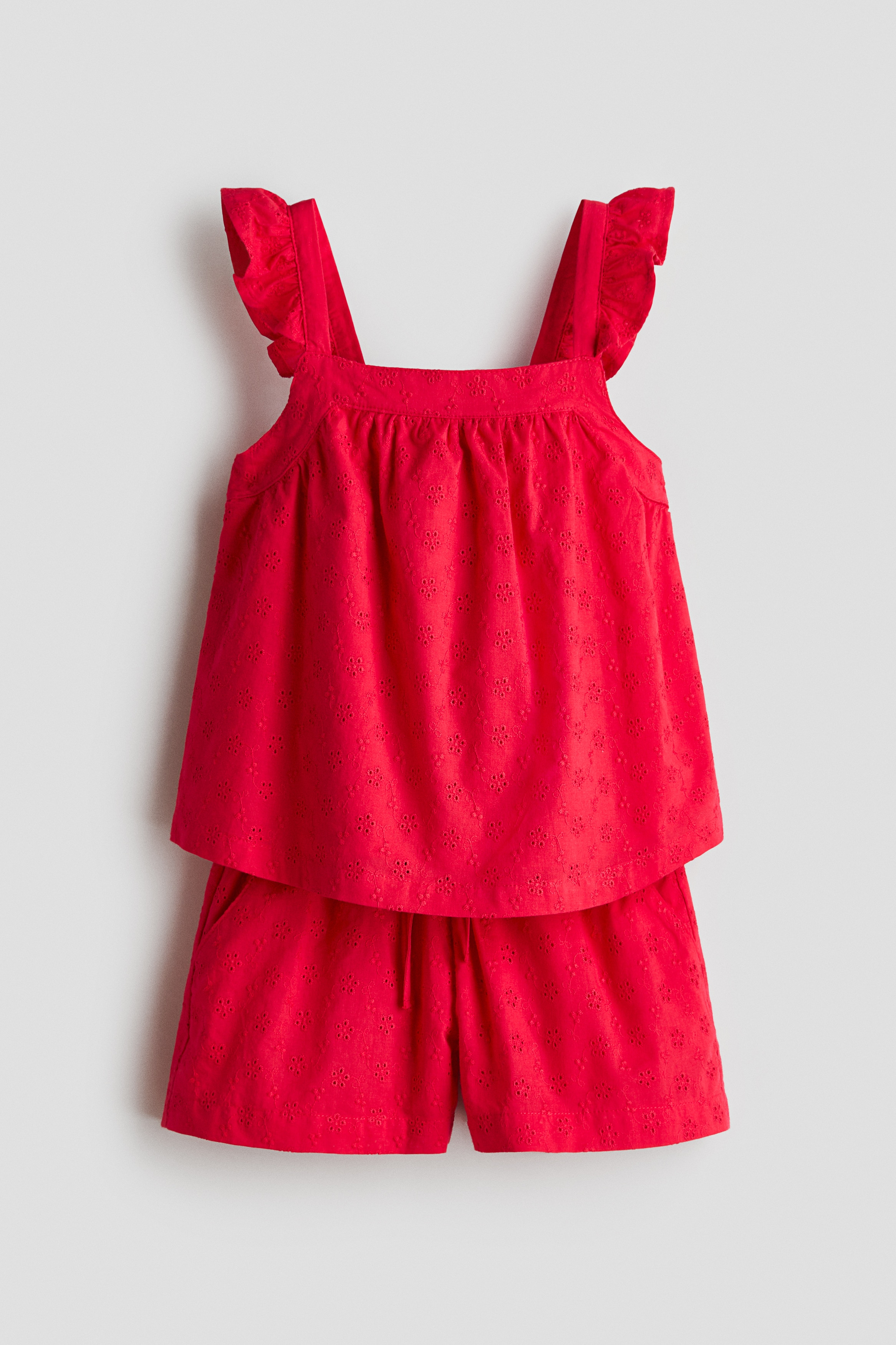 2-piece linen-blend set