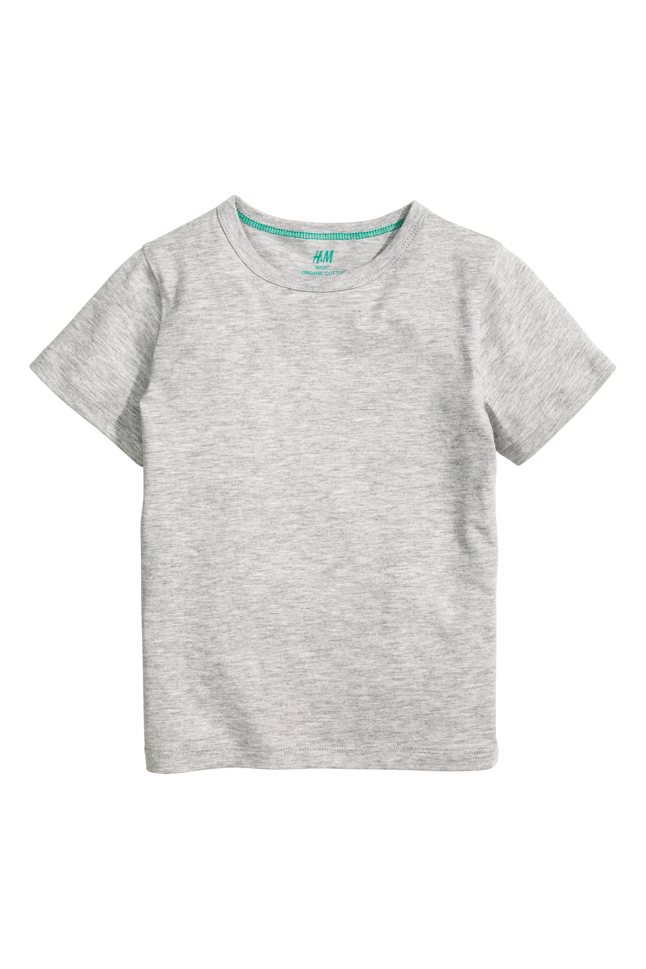 View larger image: 2-pack T-shirts - Grey marl - Kids | H&M GB 1