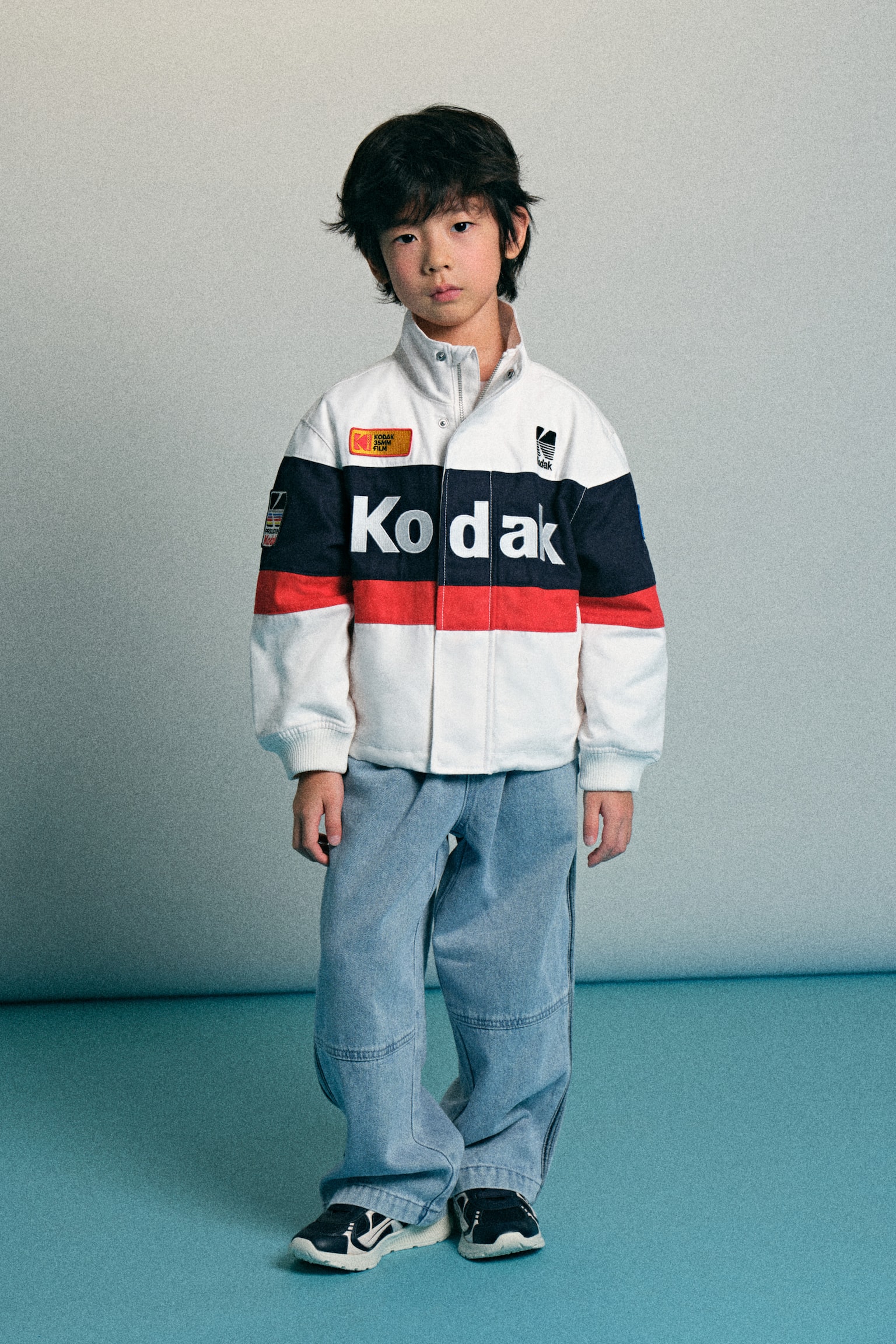 圖案外套 - 白色/Kodak - 6