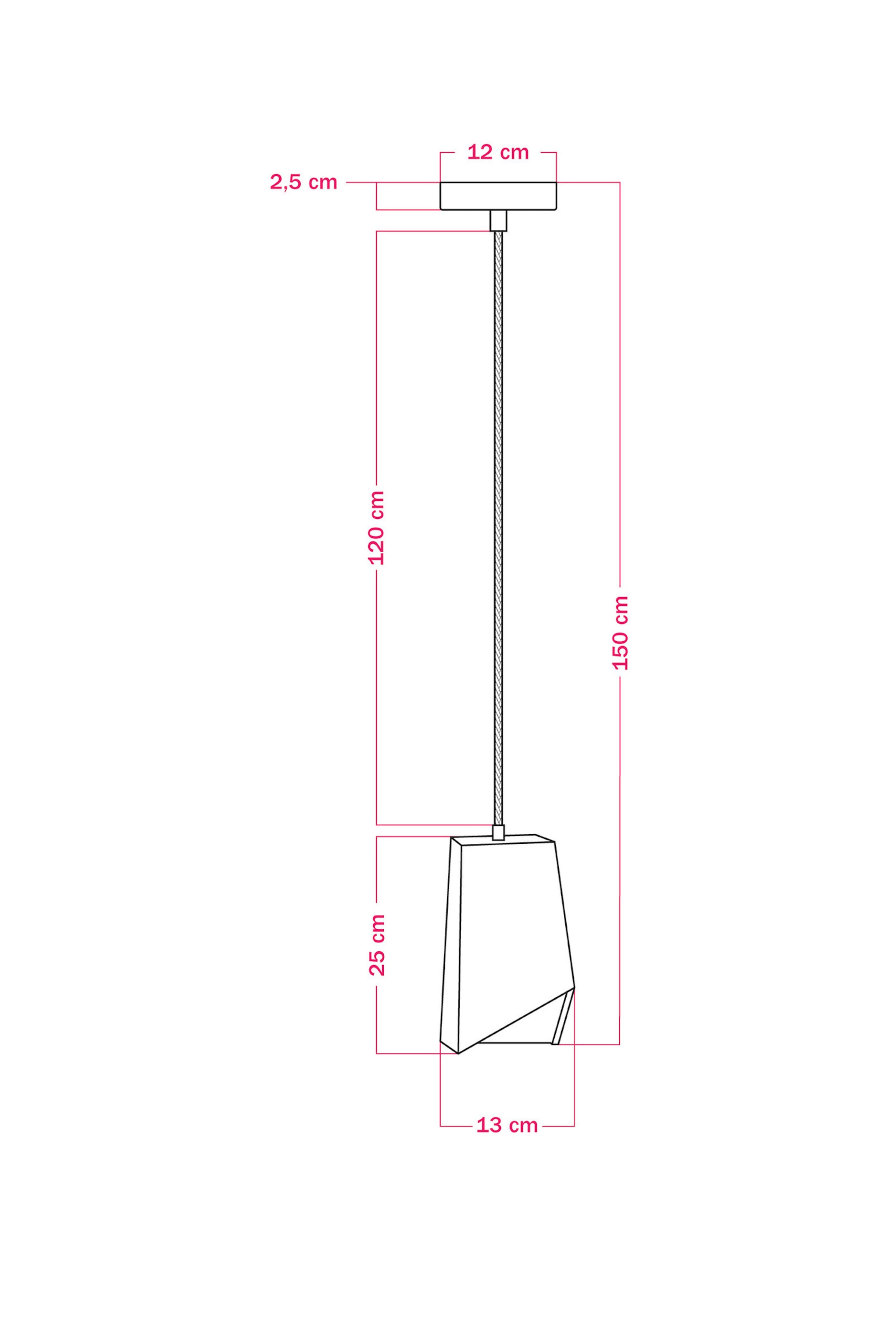 Agrandir l'image: Lampe De Plafond Prisma Avec Ampoule - Gris Foncé - Creative-Cables - Home All | H&M FR 3