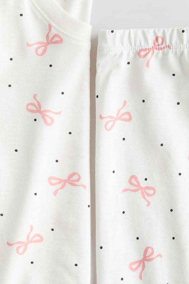 Printed cotton pyjamas - White/Bows/Light pink/Unicorns/White/Hearts/Pink/Hearts/Purple/Unicorn/Red/Patterned - 2