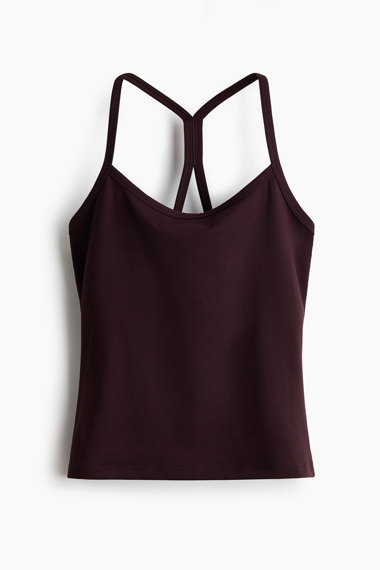 Top de deporte SoftMove™ con sujetador integrado - Lila ciruela achocolatado/Negro/Rosa suave/Verde claro/Blanco/Beige grisáceo