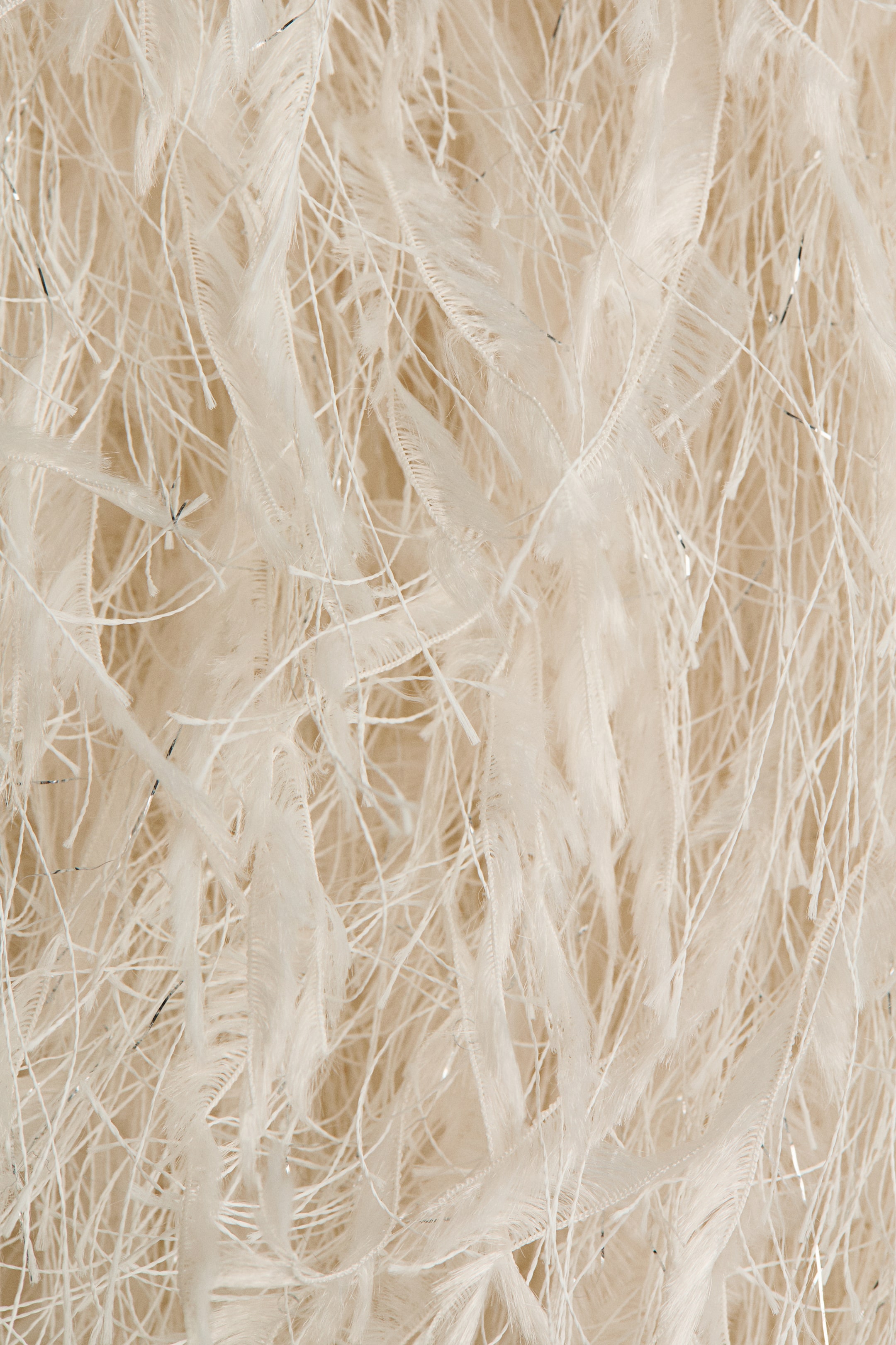 View larger image: Fringed Mini Skirt - Cream - Ladies | H&M AU 6
