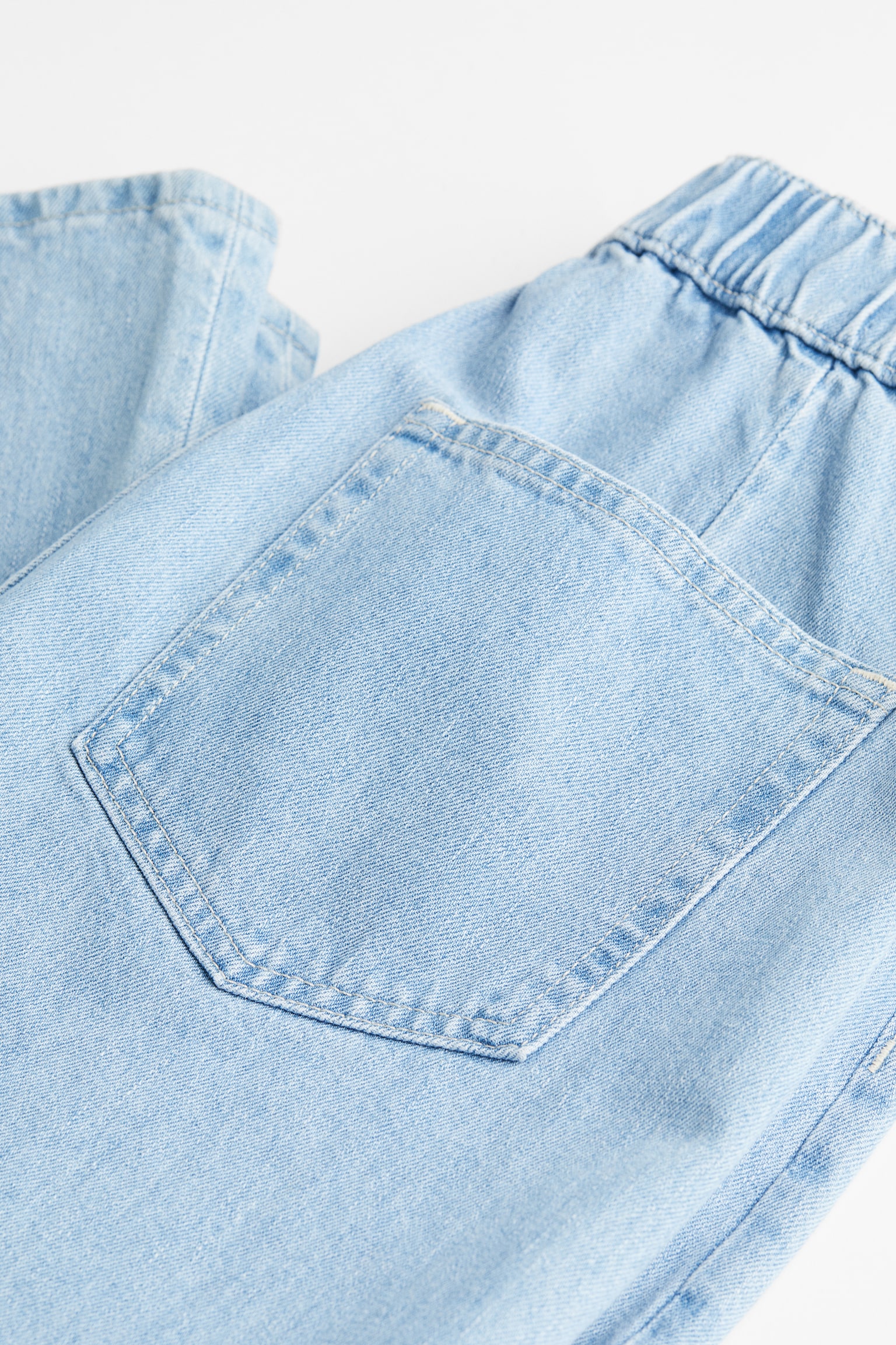 Wide High Jeans - Light denim blue - 2