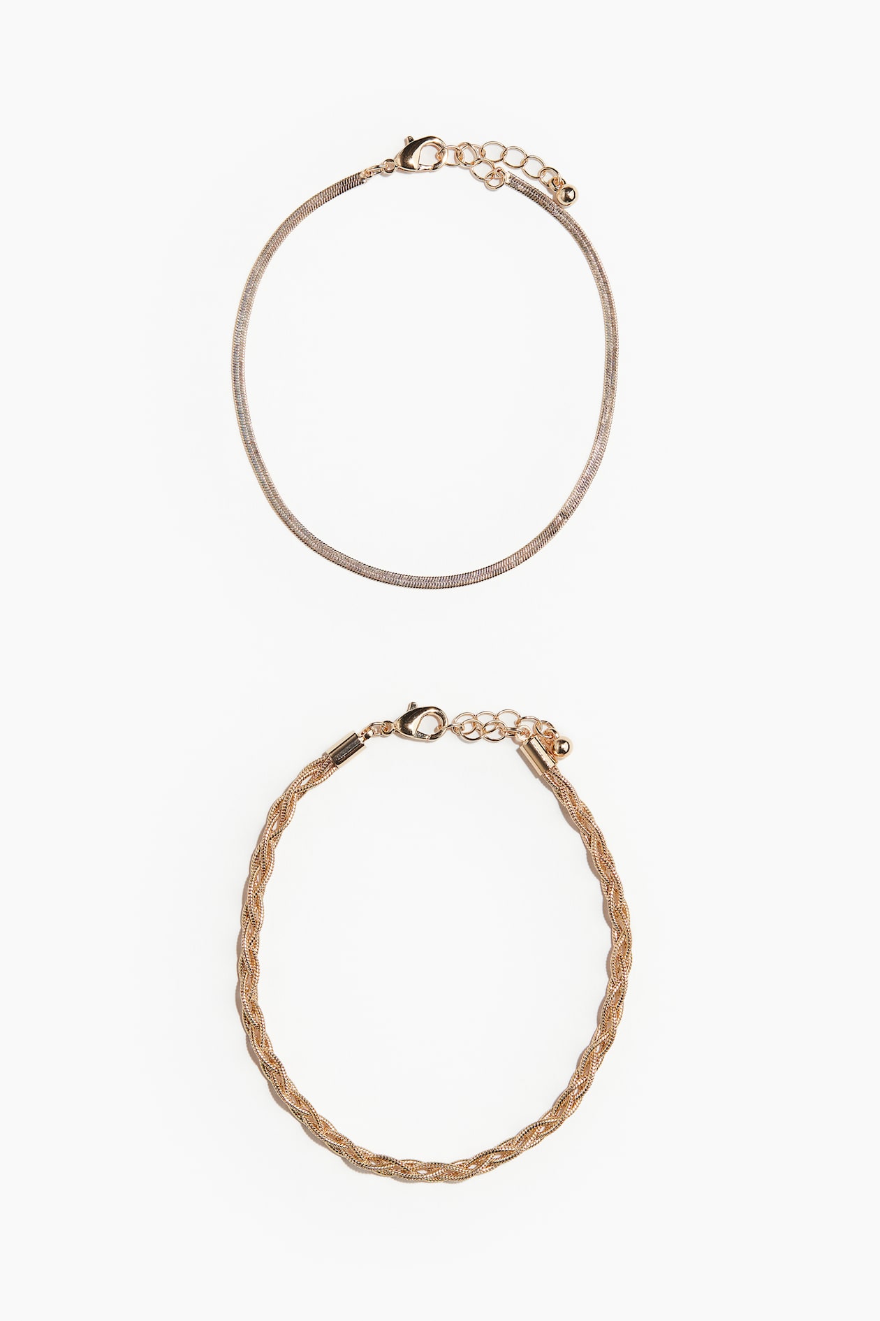 2pack anklets Goldcoloured Ladies H&M GB