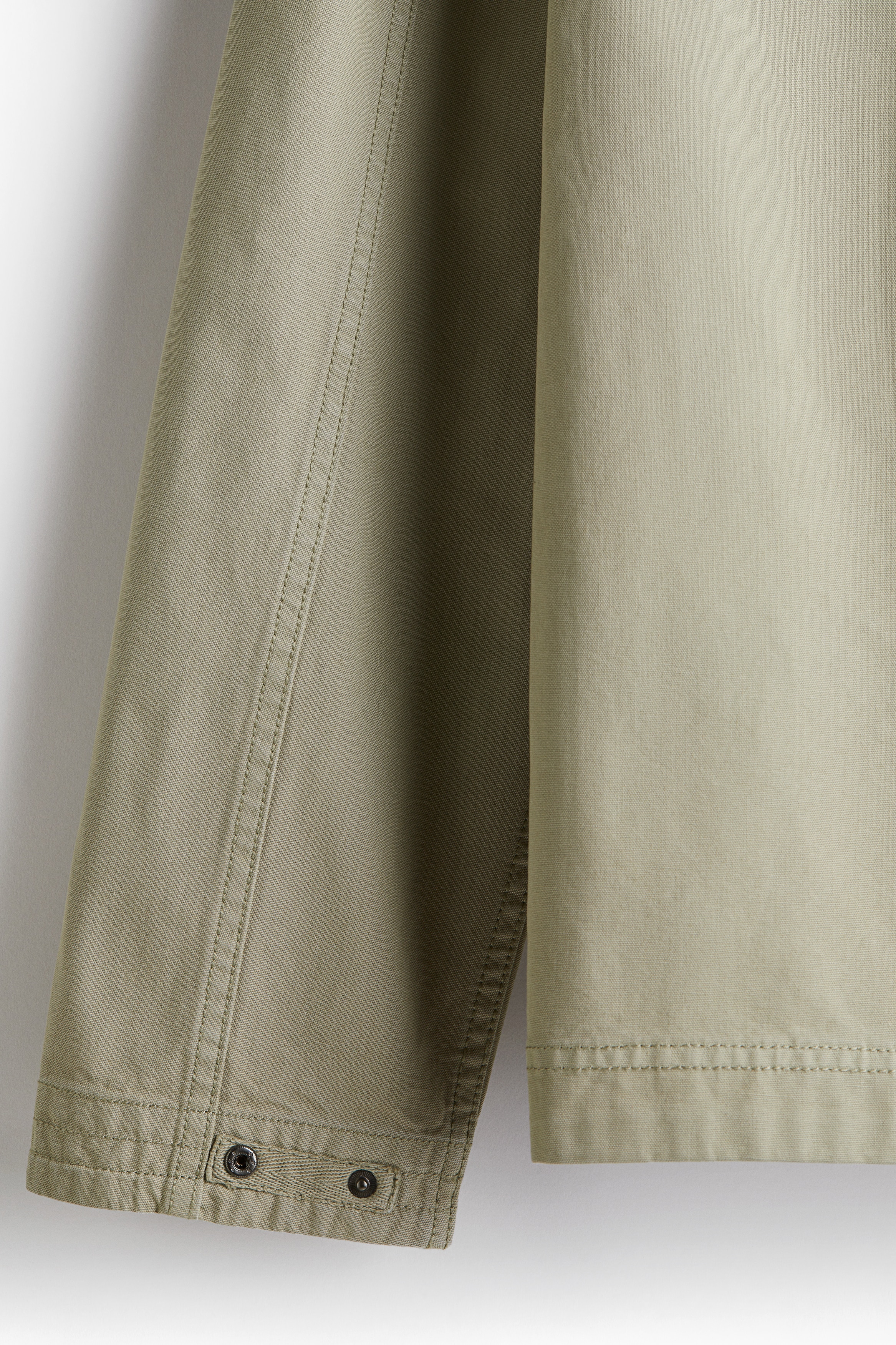 Regular Fit Canvas overshirt