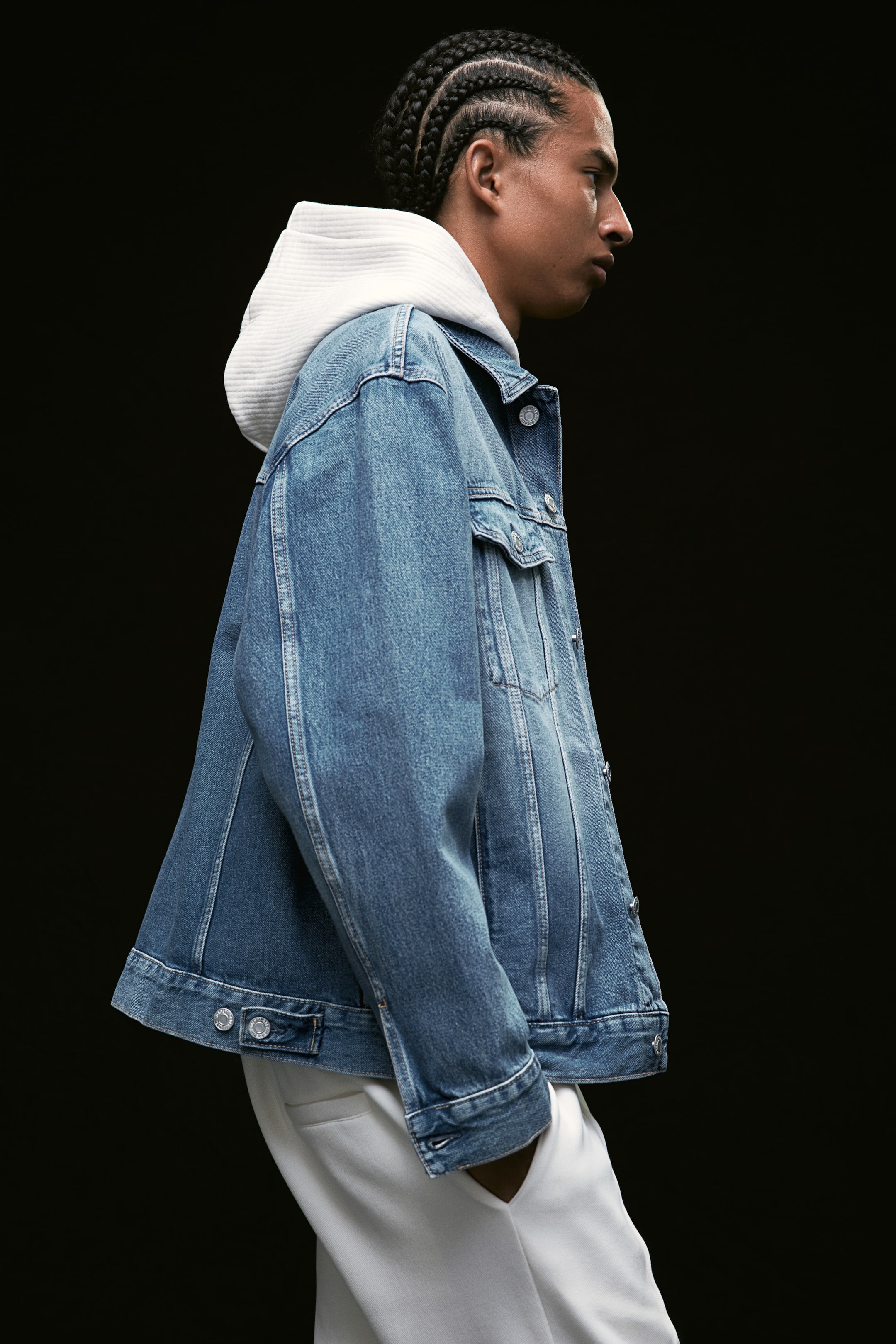 Loose Fit Denim Jacket