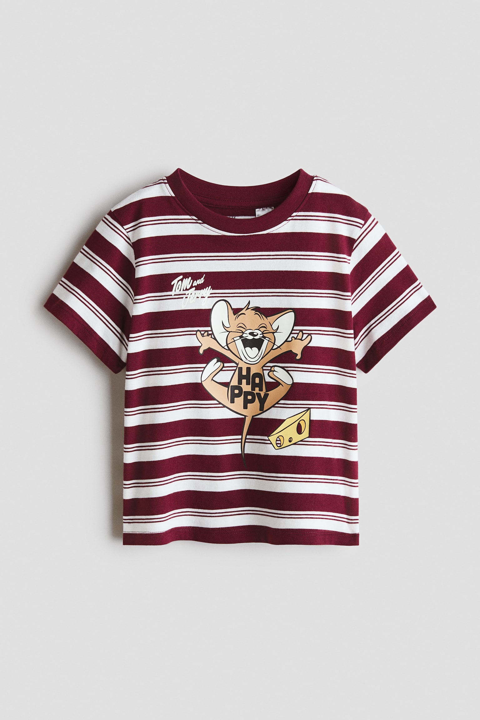 Cotton T-Shirt with Printed Motif - Dark red/Tom and Jerry/Dark green/101 Dalmatians/Ivory/101 Dalmatians/Navy blue/Batman - 1