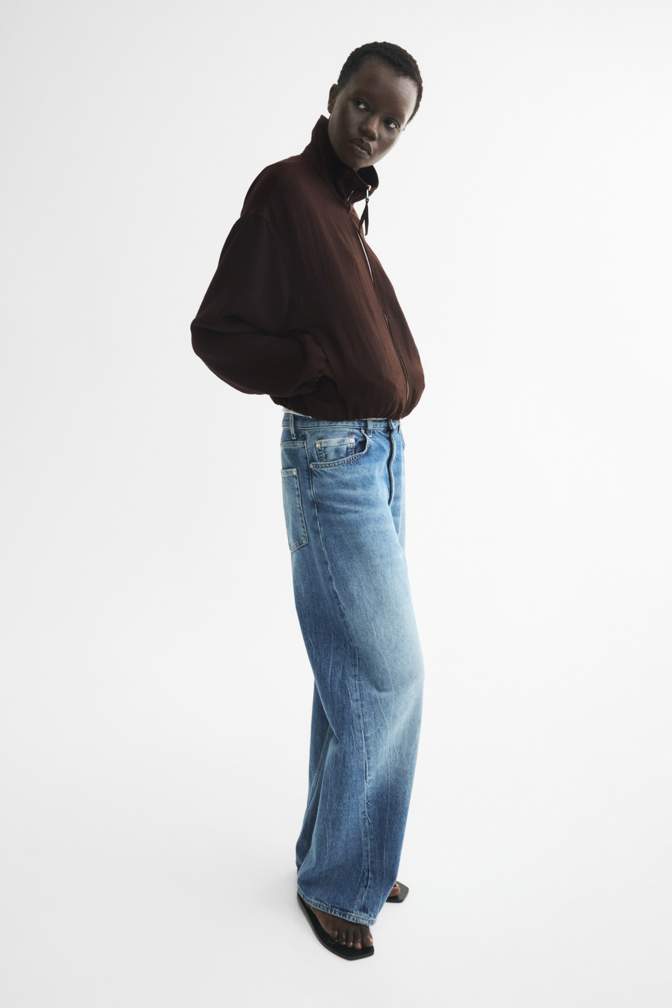 Bubble-Hem Jacket