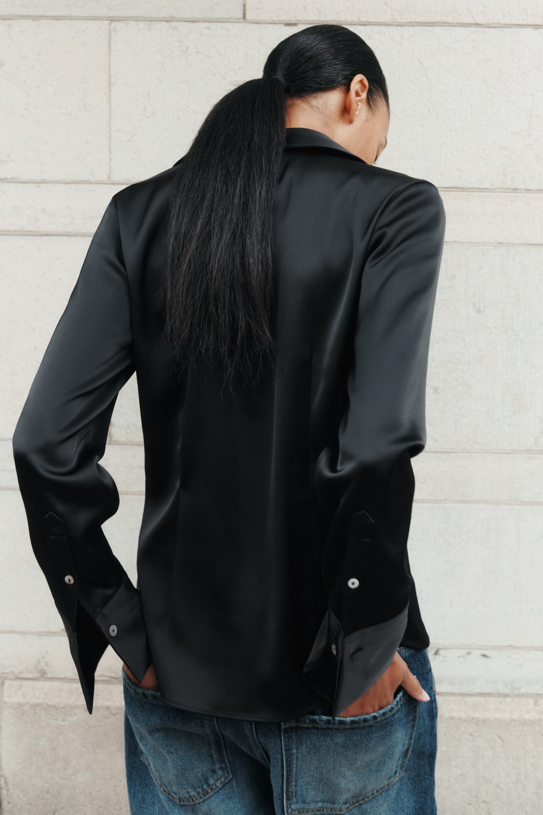 Fitted Twill Shirt