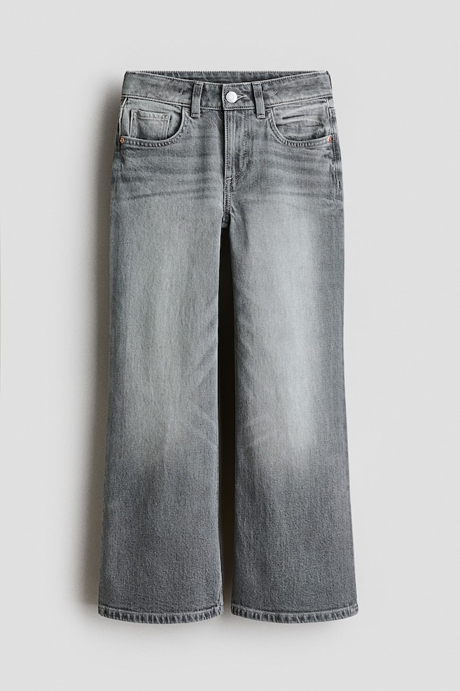 Baggy Fit Bootcut Leg Jeans - Màu xám denim/Màu xanh denim/Màu đen denim/Màu xám denim đậm/Màu xanh denim/Màu xanh denim/Màu xanh denim/Màu xanh denim nhạt/Xám nhạt bạc màu - 1