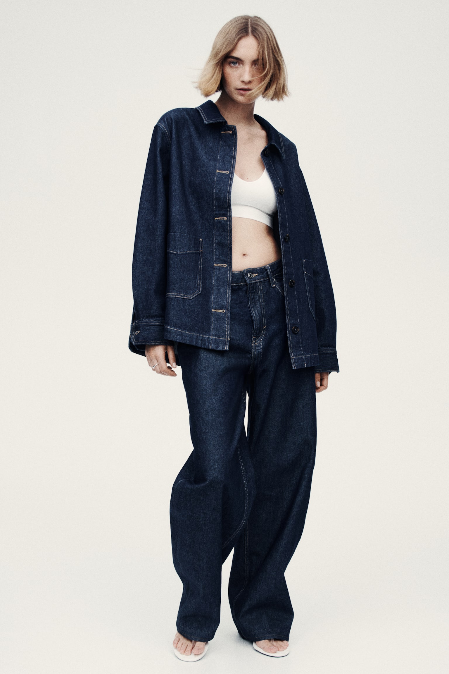 שאקט ג'ינס - כחול ג'ינס כהה/כחול ג'ינס/כחול ג'ינס בהיר - 3