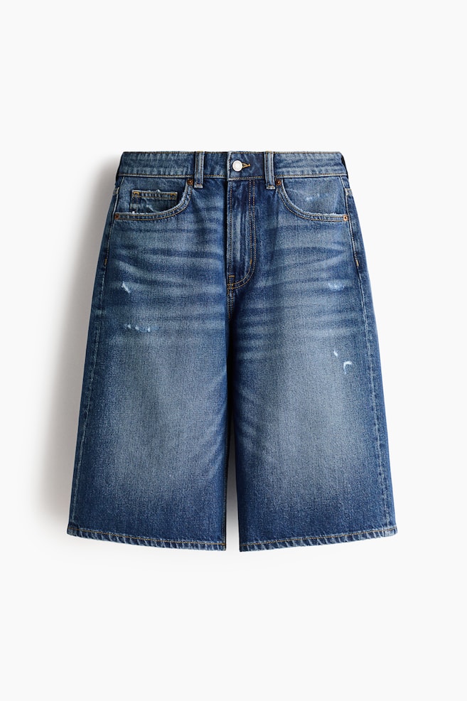 Denim Bermuda Shorts - Denim blue/Light denim blue/Light denim blue/Light denim blue - 1