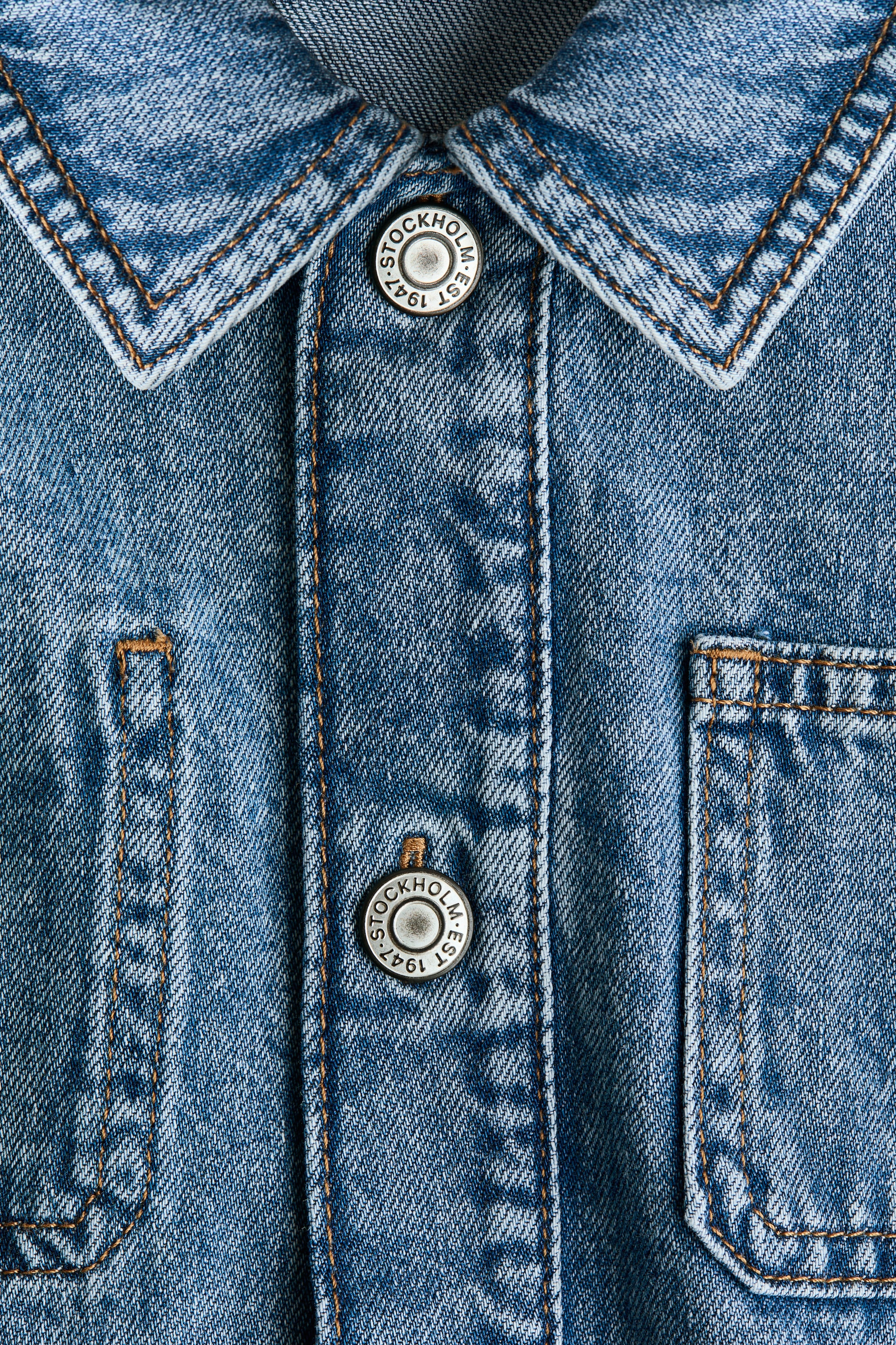 Cotton Denim Overshirt