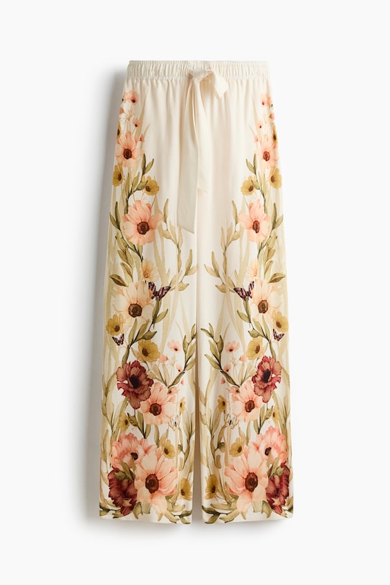 Женские брюки H&M Viscose Drawstring Pants