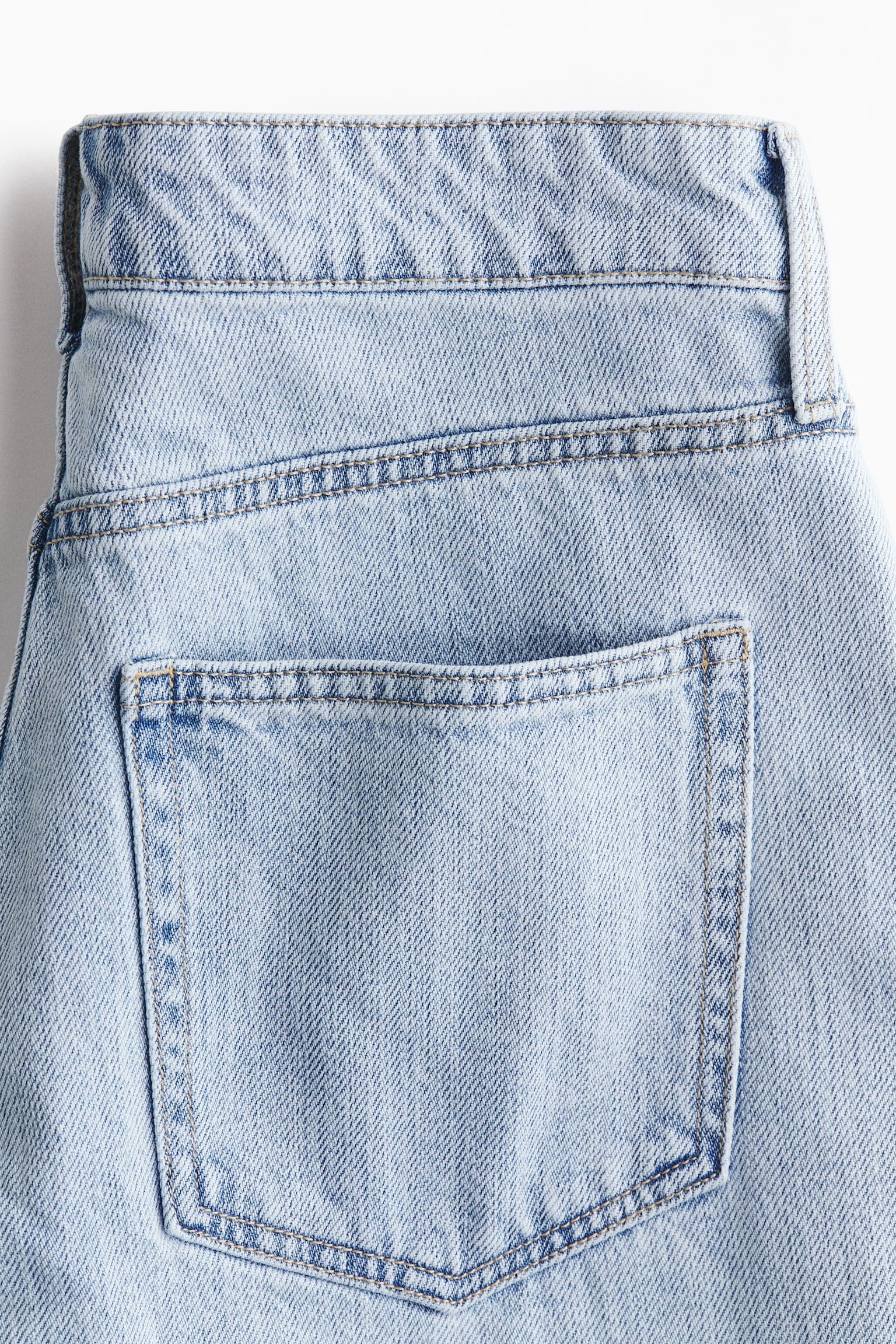 Denim Bermuda shorts - כחול ג'ינס בהיר/כחול ג'ינס - 2