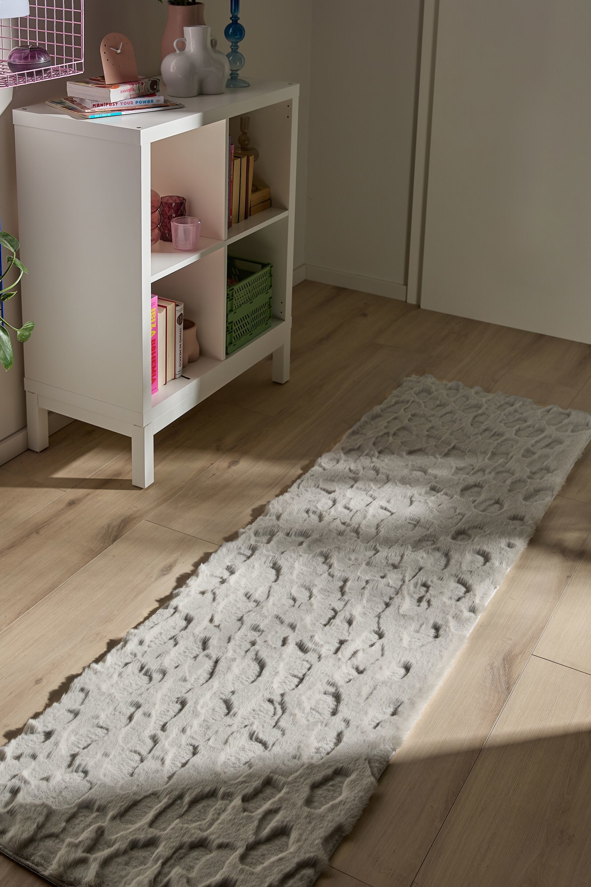 Juoksija Immy - Harmaa/Vaaleanpunainen/Vihreä/Kerma