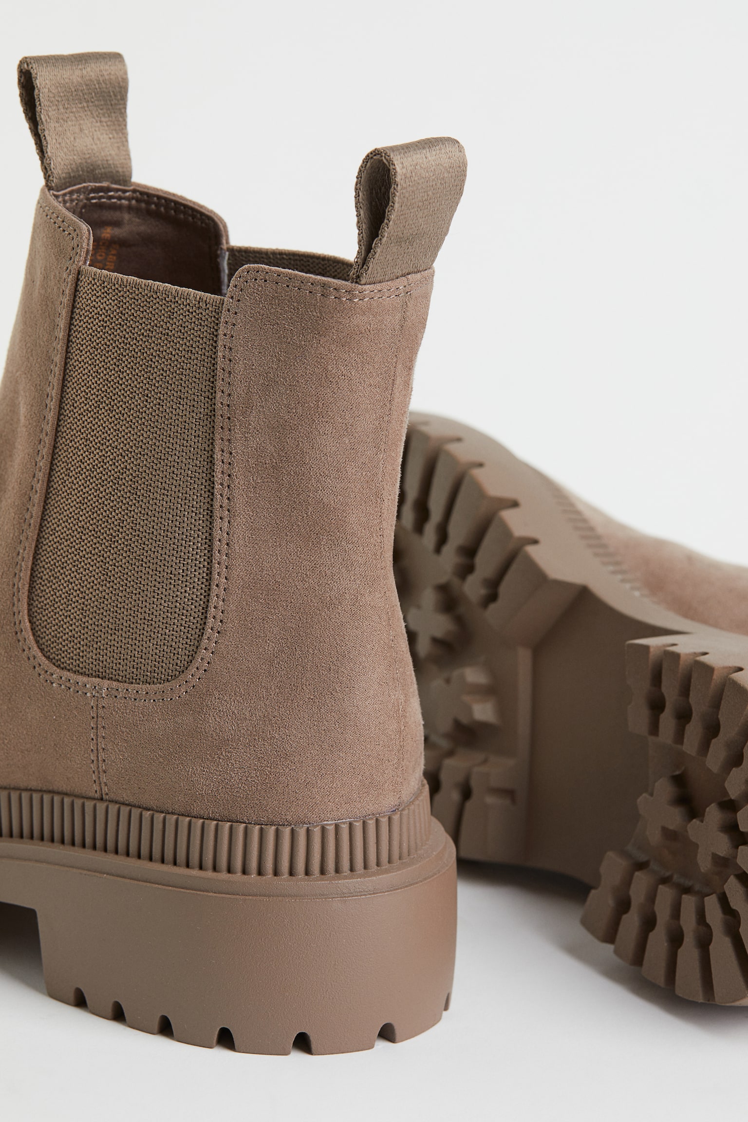 Chelsea Boots - Beige/Black - 4