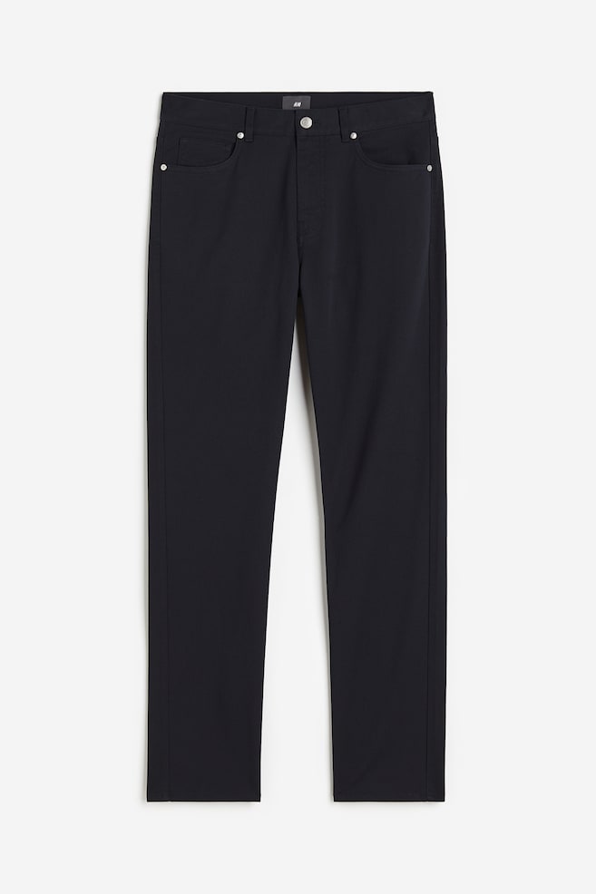 Slim Fit Cotton twill trousers - Navy blue/Black/Dark grey/Khaki green/dc/dc - 2