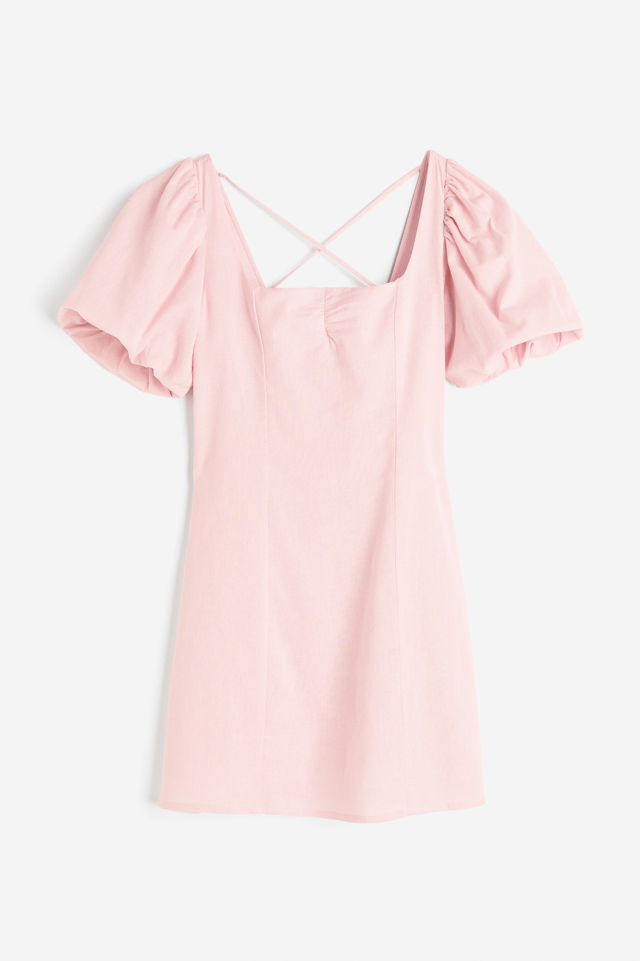 h&m puff sleeve dress pink Simone Rocha x H&M pink mesh dress M Red Vintage