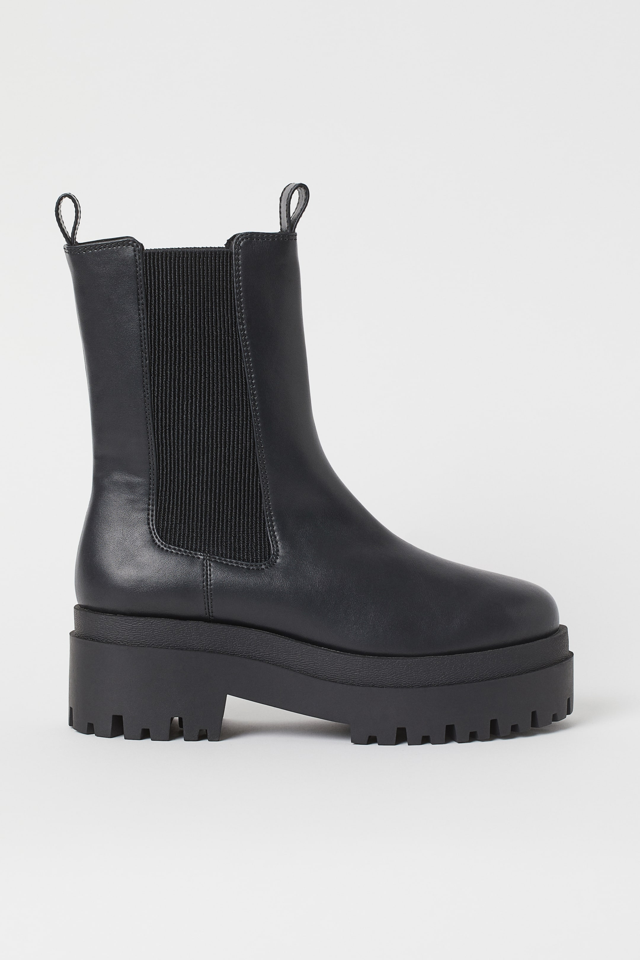 Platform Chelsea boots - Low heel - Black - Ladies | H&M GB