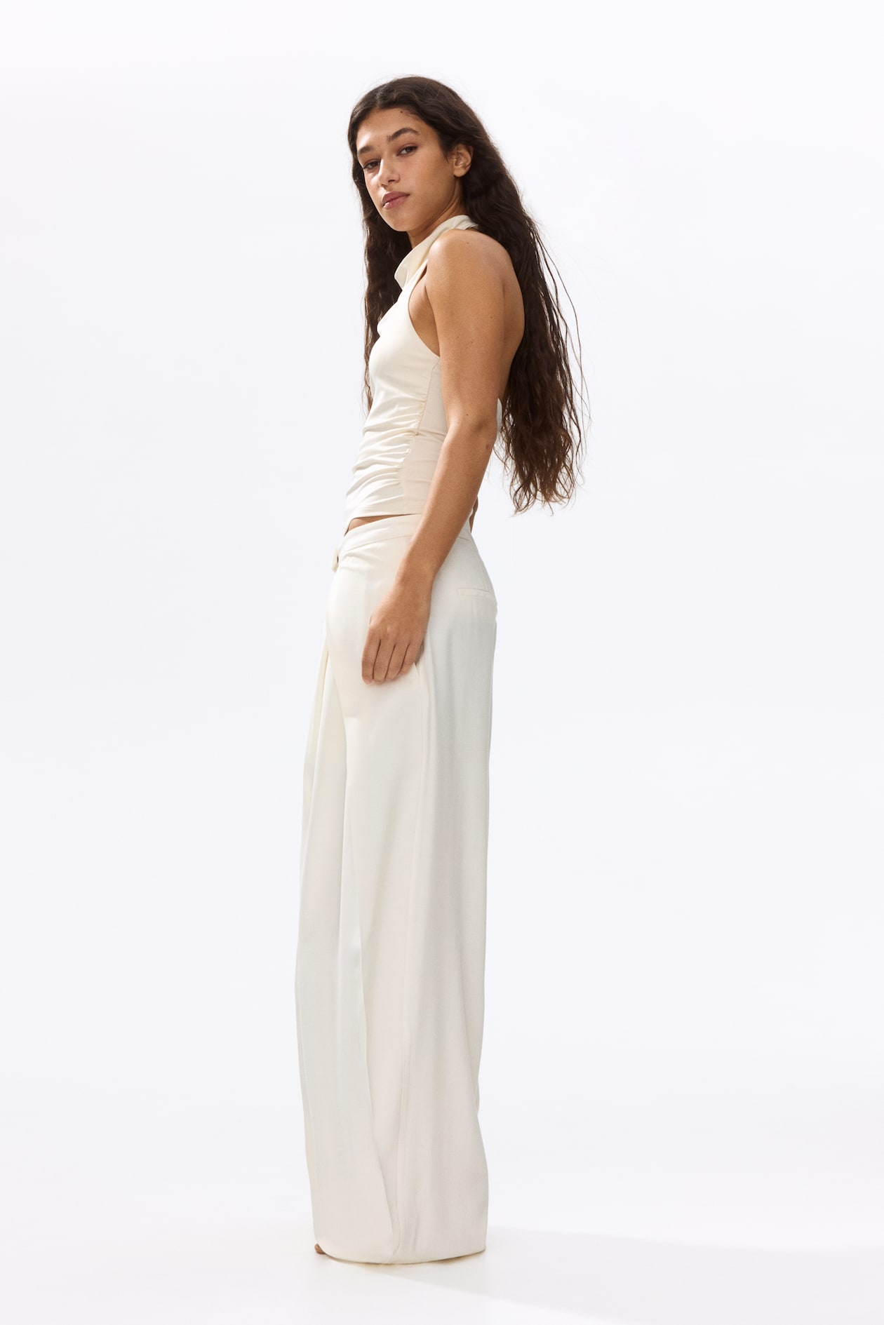 Wrap-Detail Balloon-Leg Pants - image 2