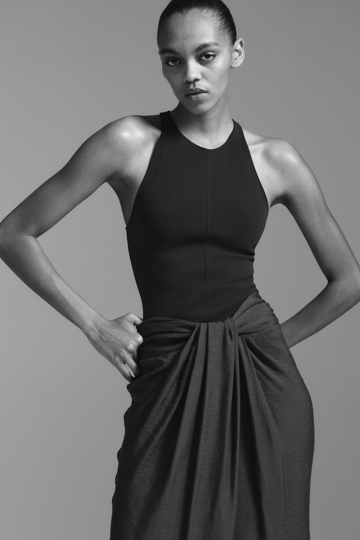 Twist-Detail Skirt - image 2