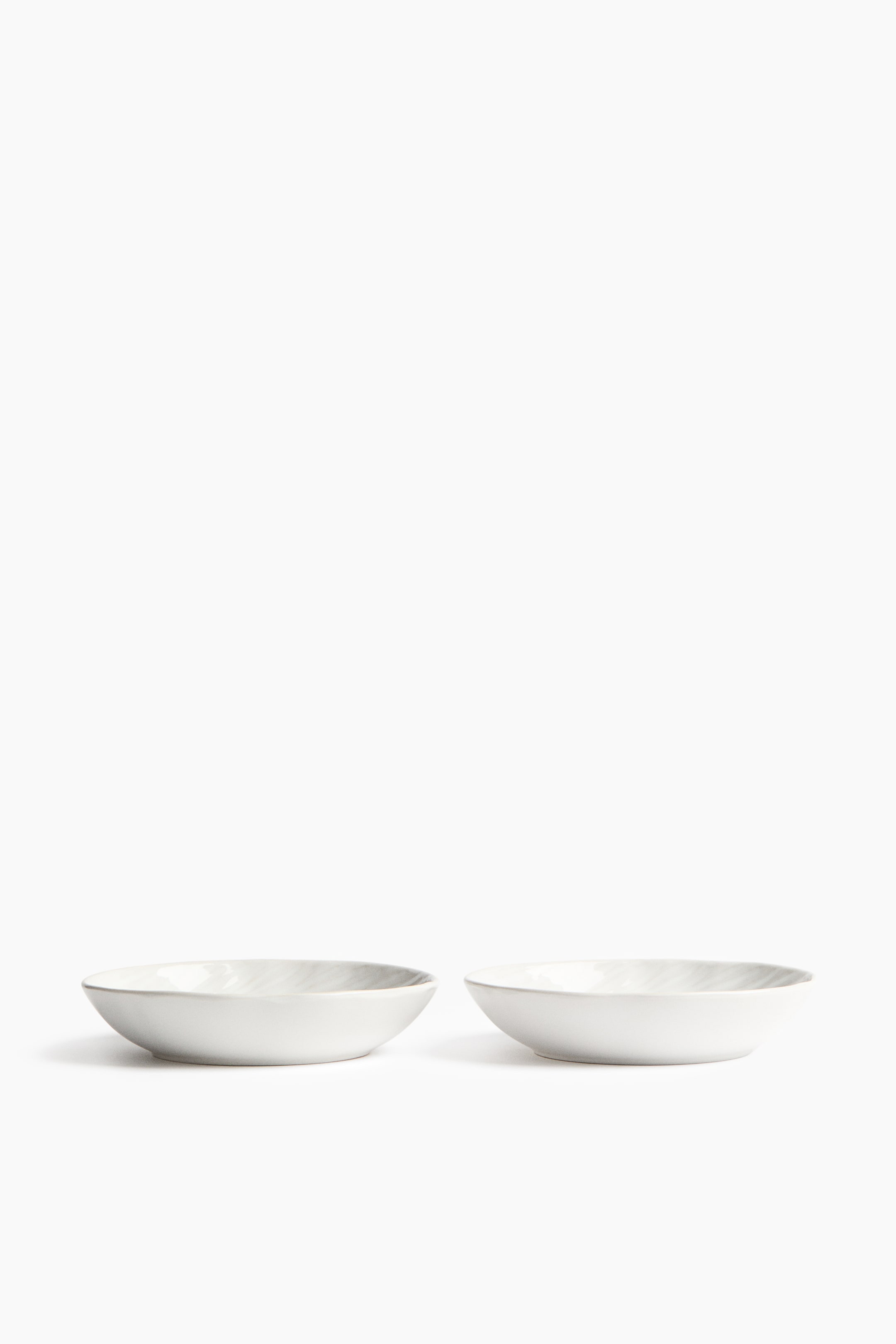 2-Pack Textured Stoneware Soup Bowls