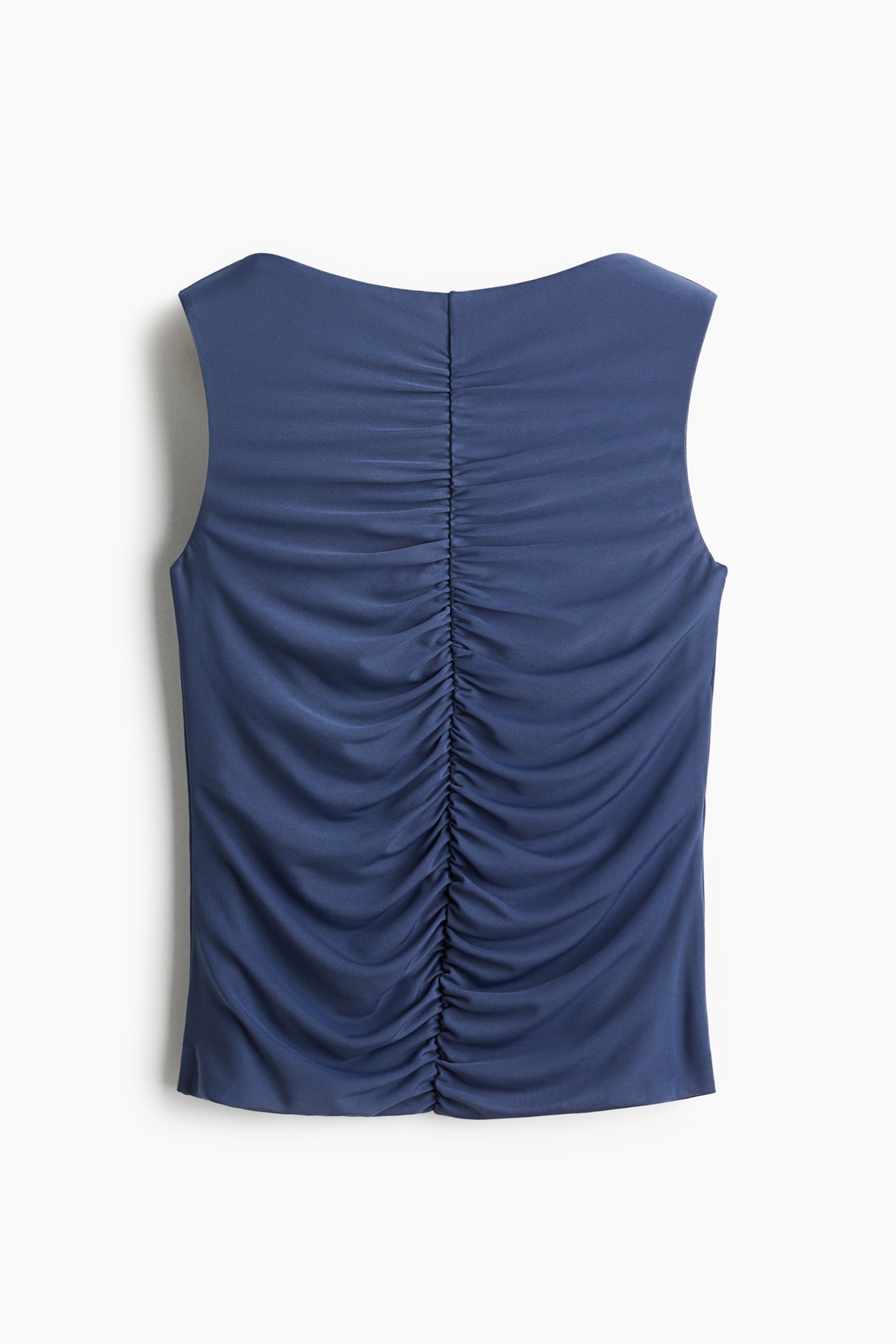 Ruched Top - Pigeon blue/Black/Brown/Burgundy - 2