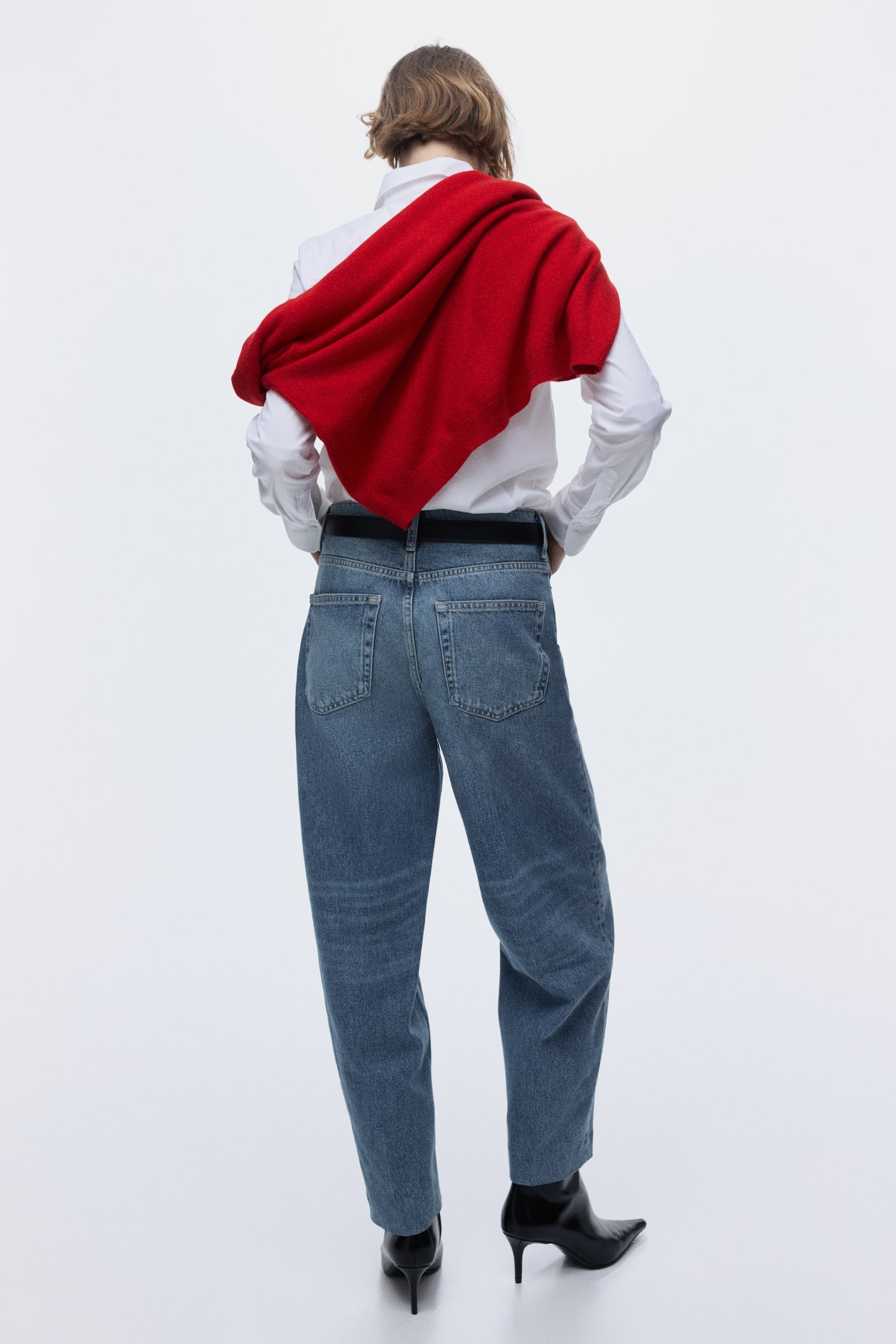 Barrel High Ankle Jeans - Denim blue/Denimblau - 6