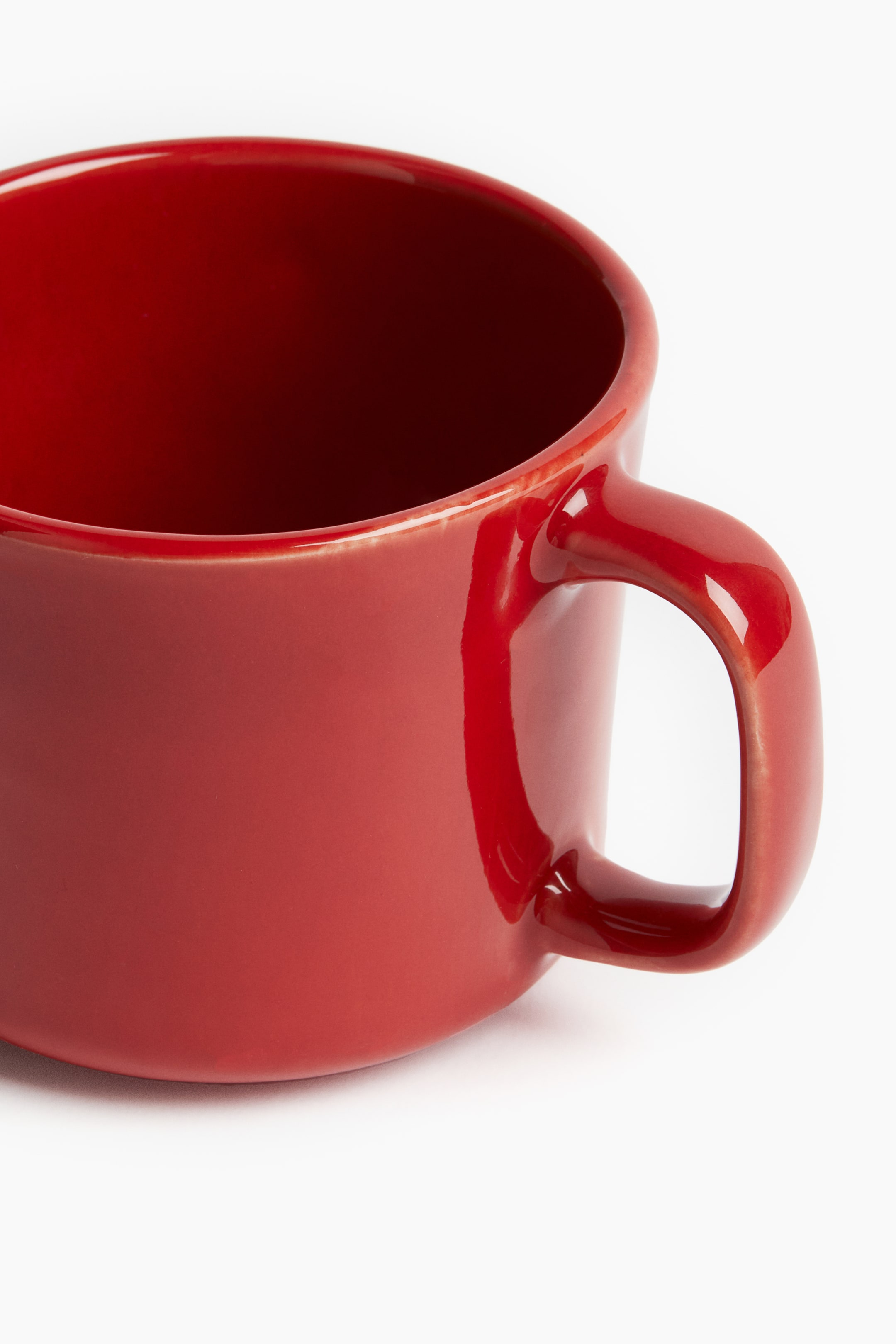 Becher mit reaktiver Glasur - Rot - Home All | H&amp;M AT