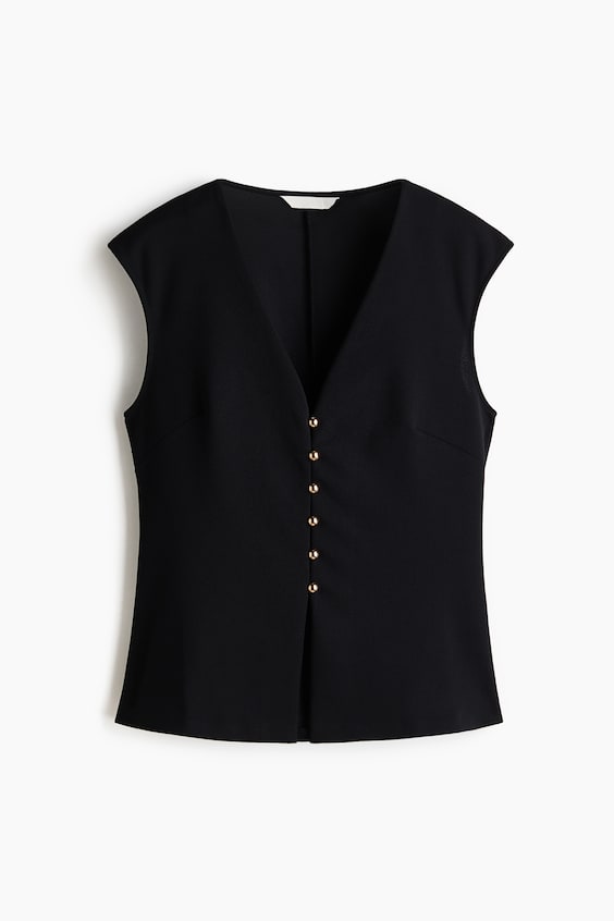 Женские жилеты H&M Interlock Vest