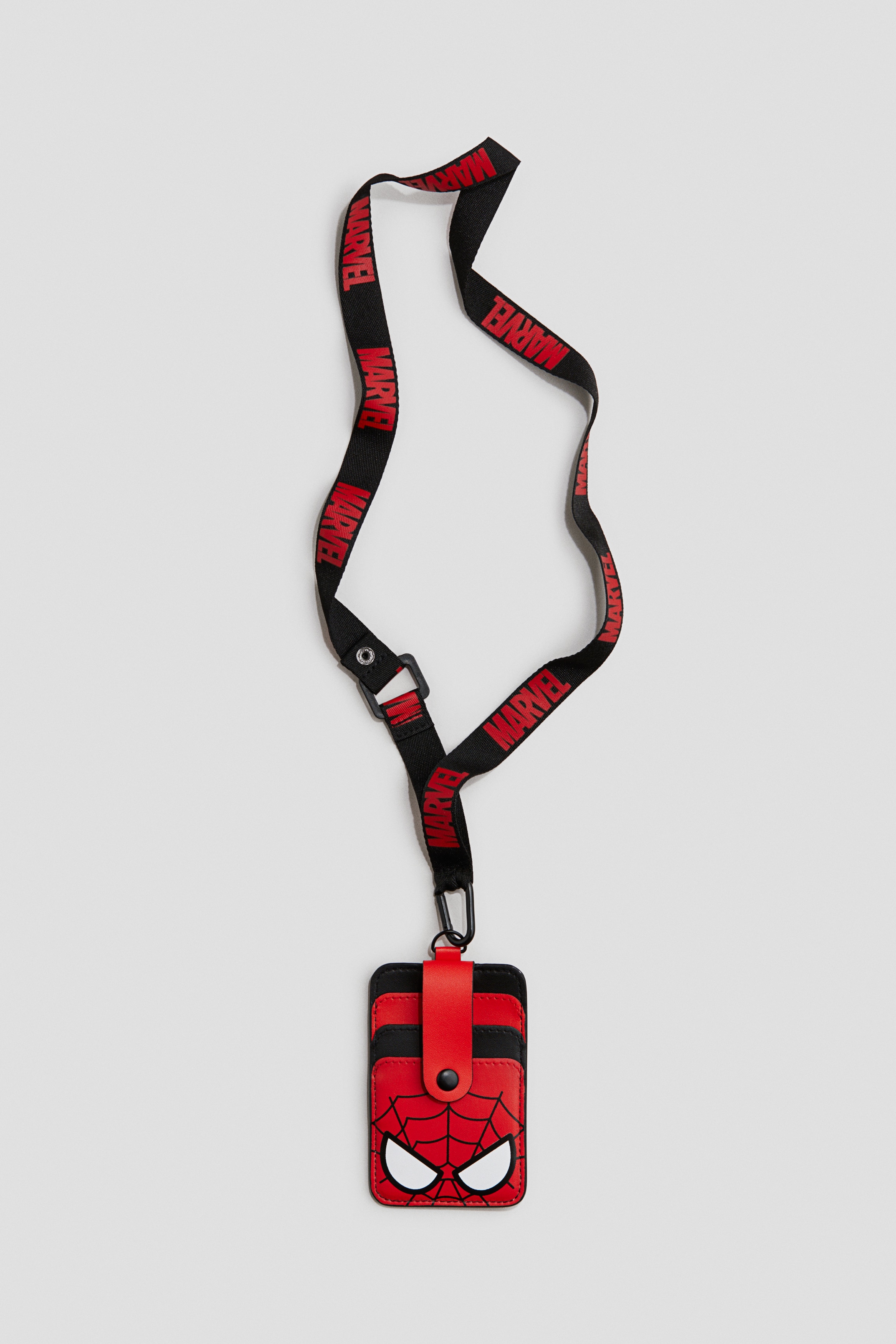 H & M - プリントカードホルダー - レッド