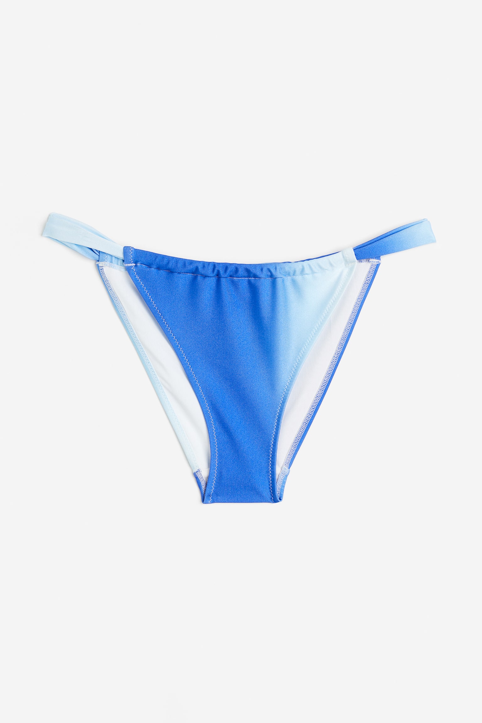 Tanga bikini bottoms - Blue/Ombre/Light orange - 1