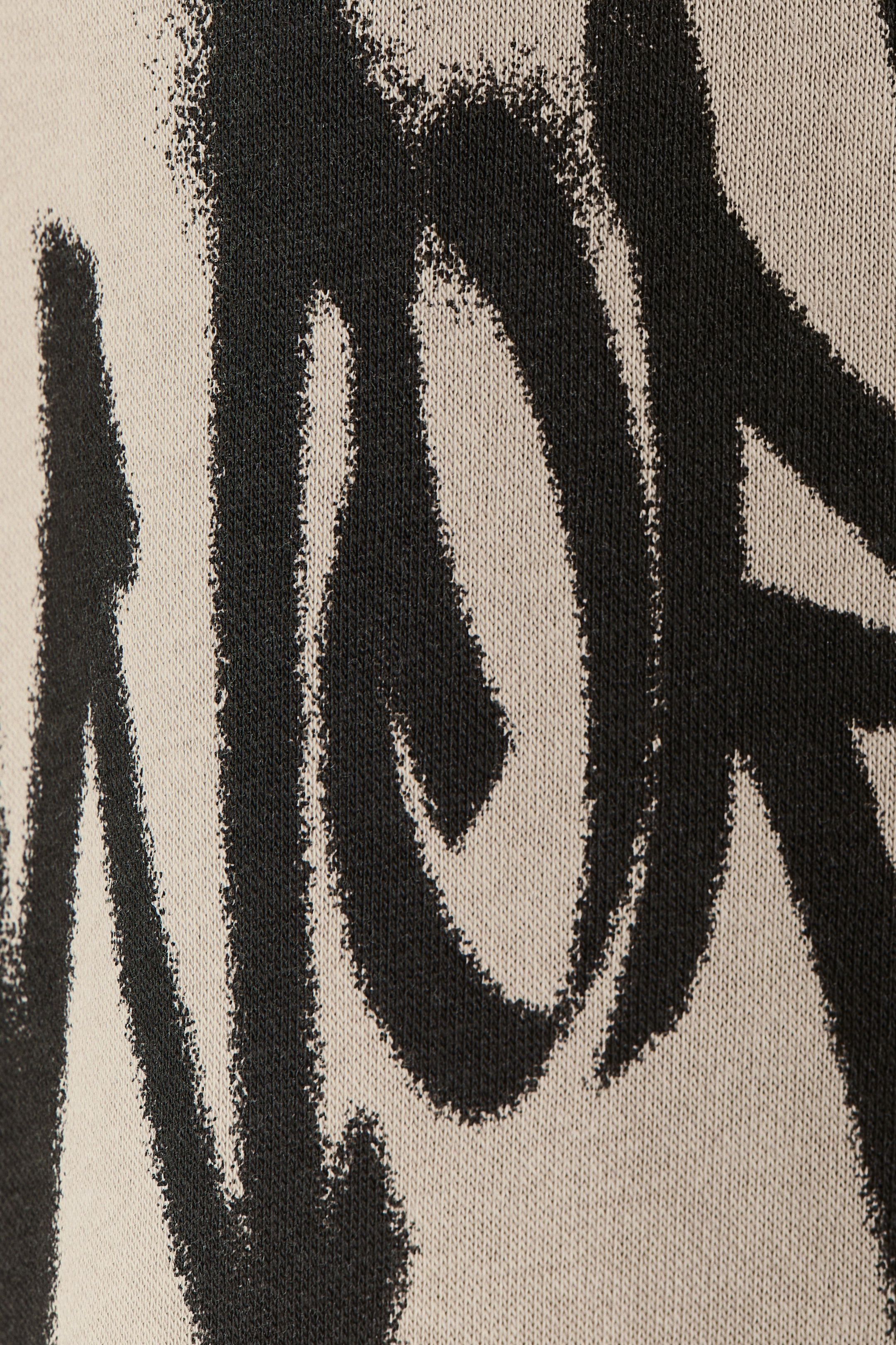 Motif-Detail Brushed-Inside Sweatshirt
