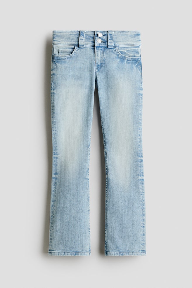 Bootcut Leg Low Jeans - Helles Denimblau/Denimblau/Ausgewaschenes Denimgrau/Helles Denimblau/Ausgewaschenes Denimschwarz/Denimblau/Helles Denimblau/Hellgrau/Dunkles Denimblau/Denimschwarz - 1
