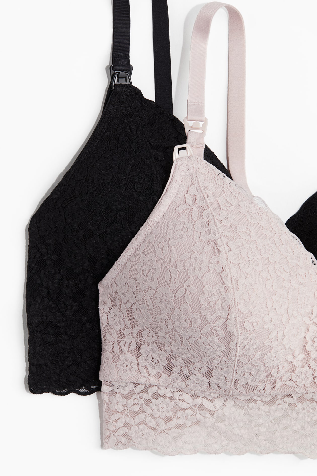 MAMA 2-Pack Padded Lace Nursing Bras - image 5