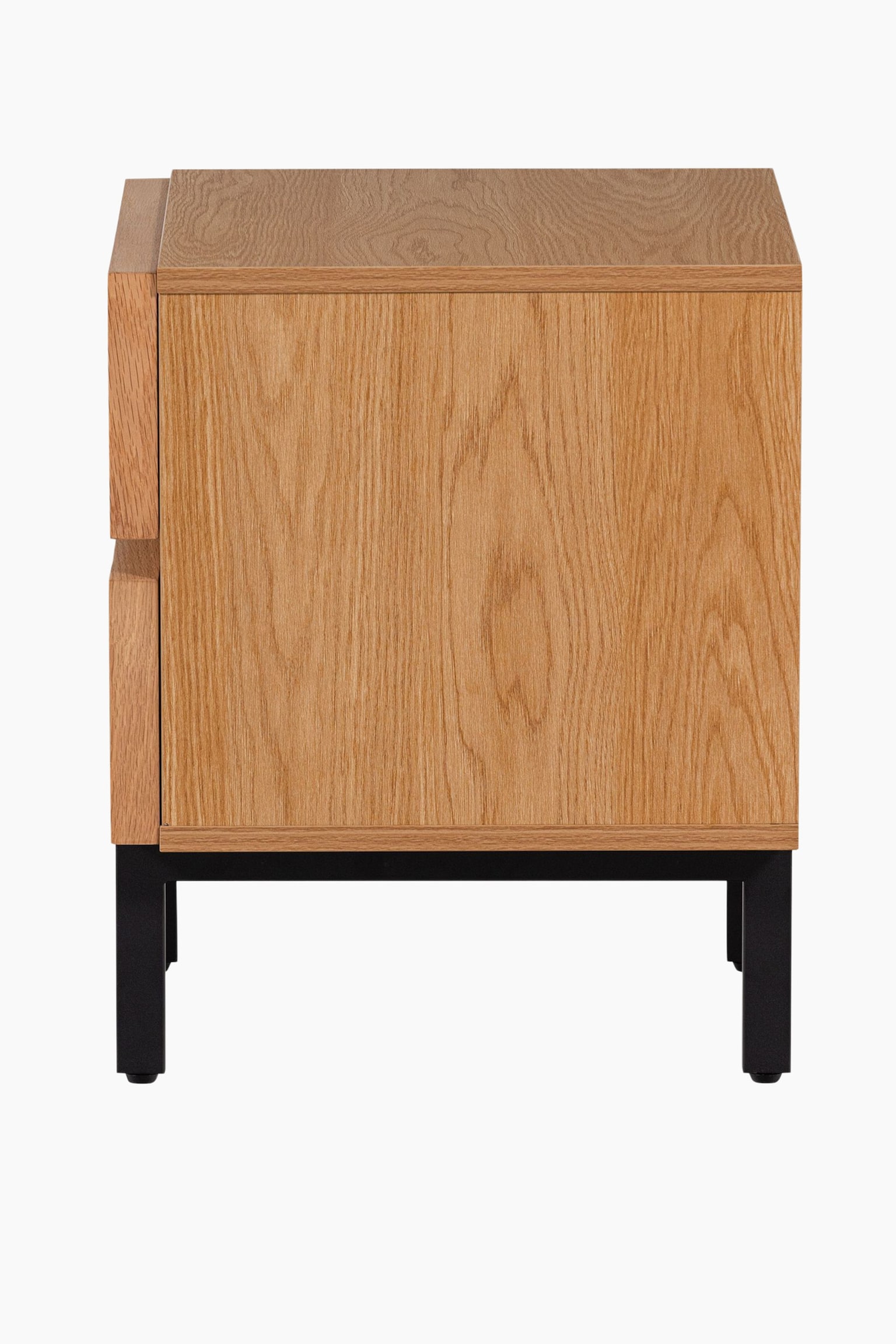 Tours Kommode/nachttisch Mit 2 Schubladen - Natürlich/Beige - 2