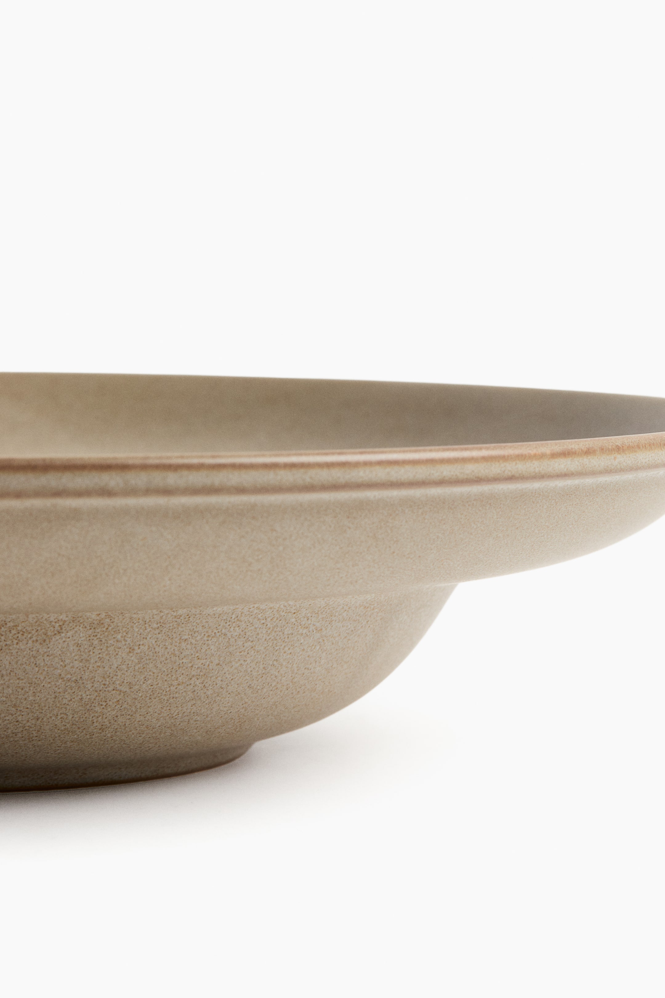 이미지 확대 보기: 리액티브 글레이즈 딥 플레이트 2피스 세트 - 베이지 - Home All | H&M KR 3