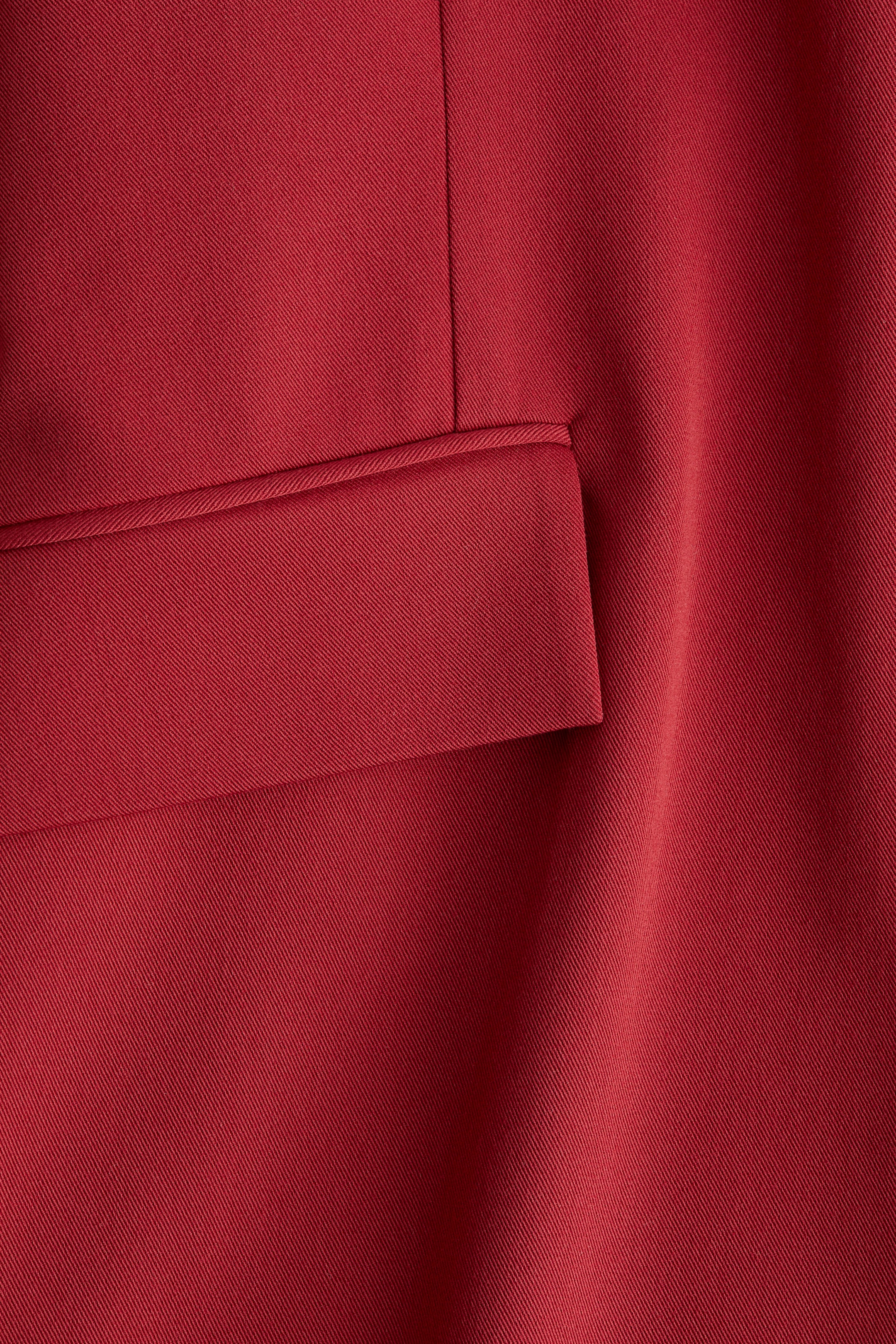 Zobrazit větší obrázek: Krátké šaty - Tmavě červená - ŽENY | H&M CZ 5