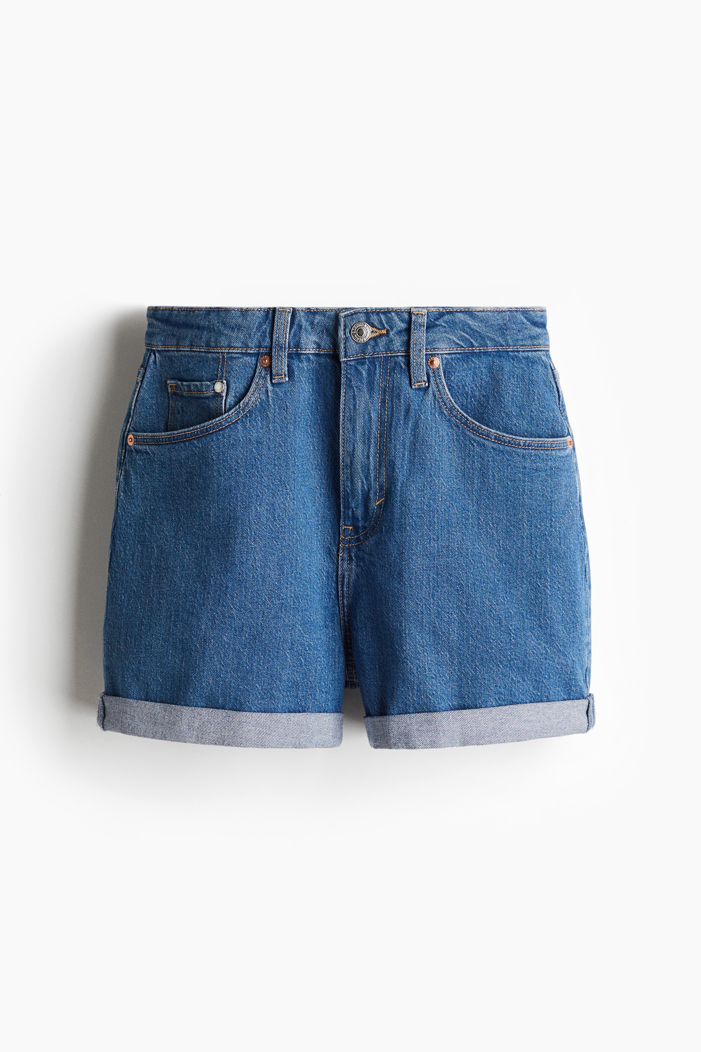 Short en denim Mom Ultra High - Bleu denim/Noir/Blanc/Bleu denim foncé/Bleu denim clair/Bleu denim clair/Bleu denim/Vert kaki clair/Beige