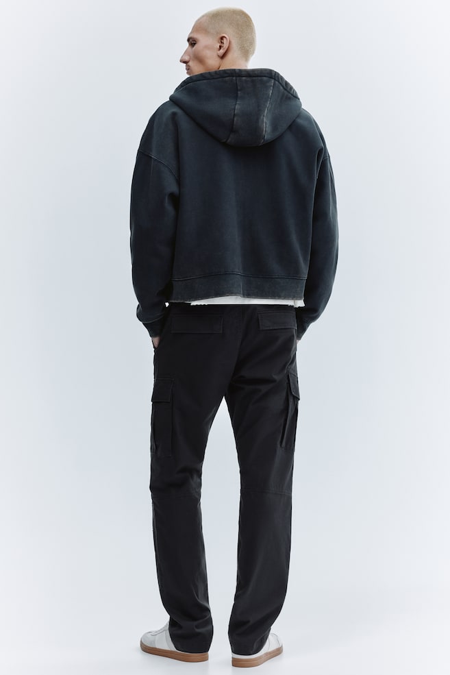 Slim-Fit Cargo Pants-Dark gray - 6