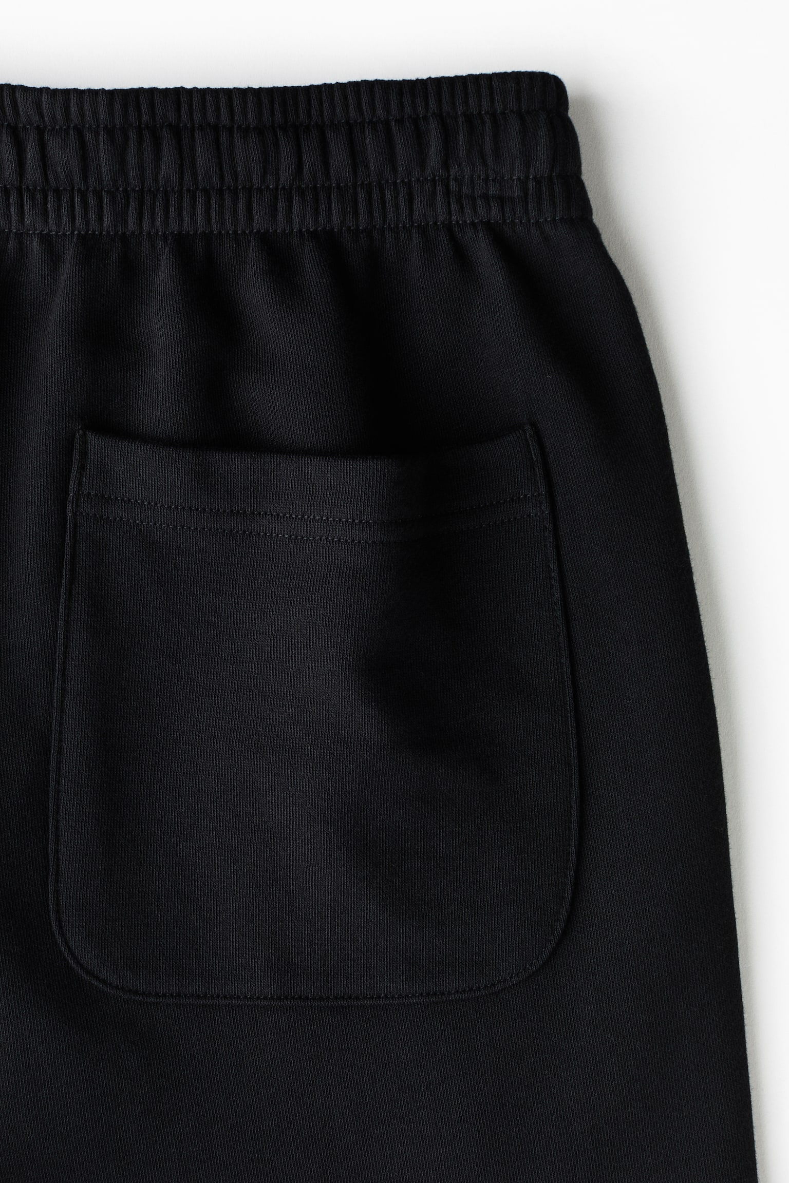 Regular Fit sweatshorts - Black/Light grey marl/Navy blue - 5