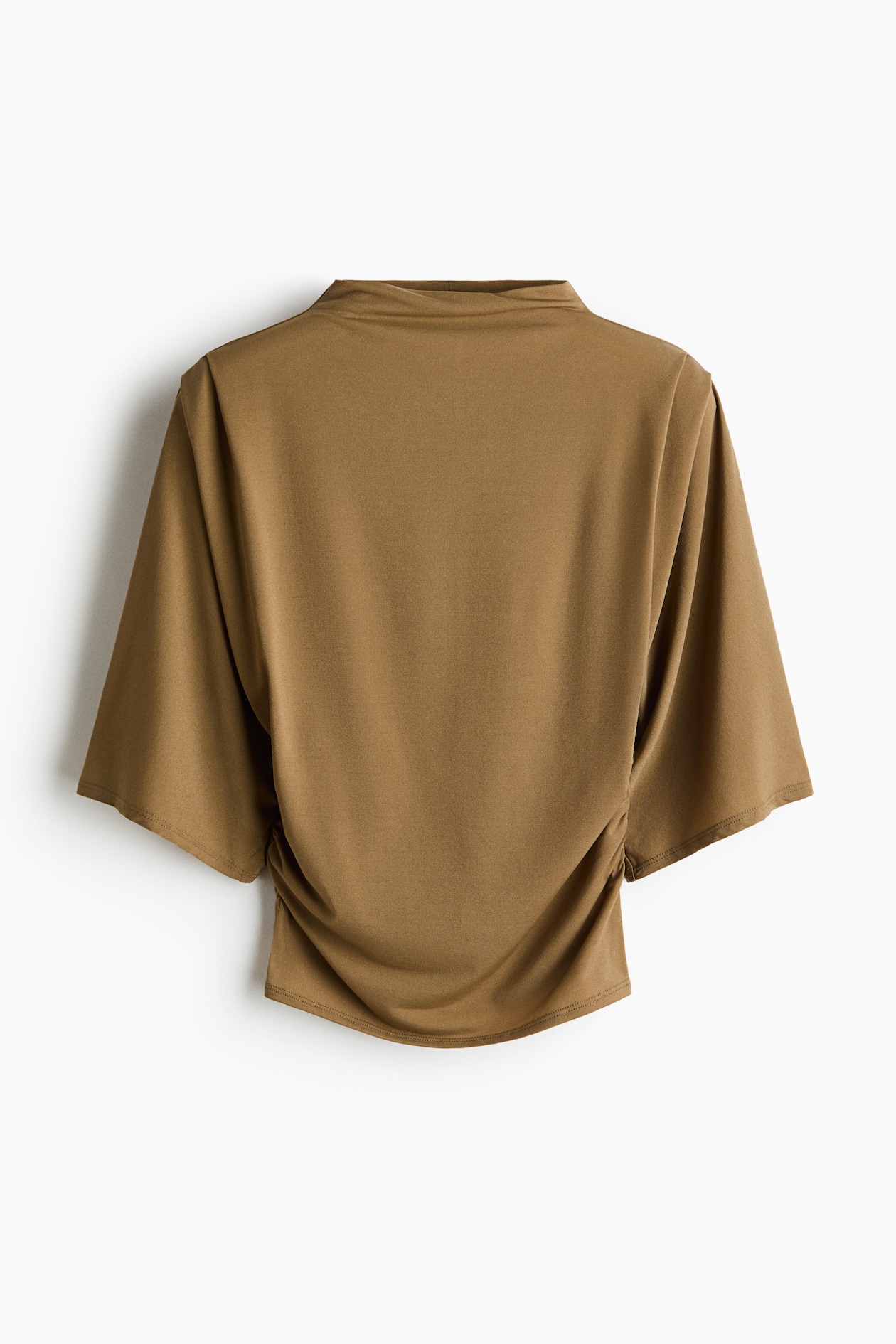 Draped Jersey Top