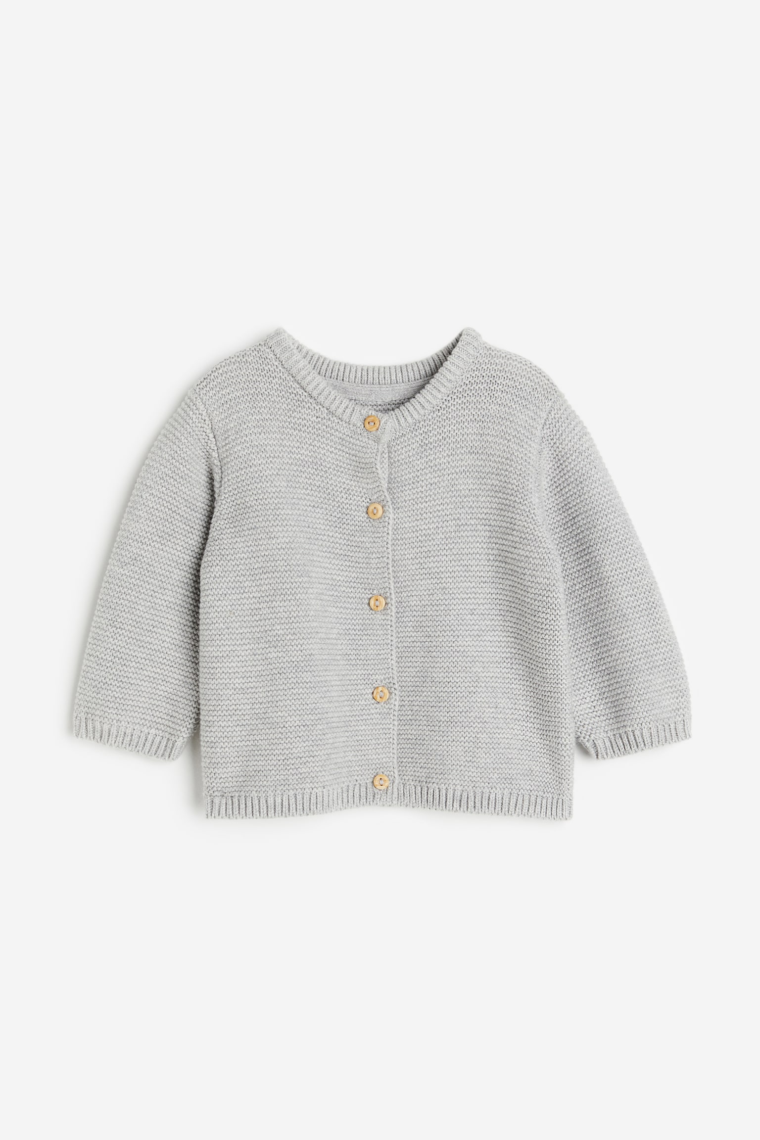 Knit Cardigan - Light grey/Light pink/Mole/Navy blue - 2