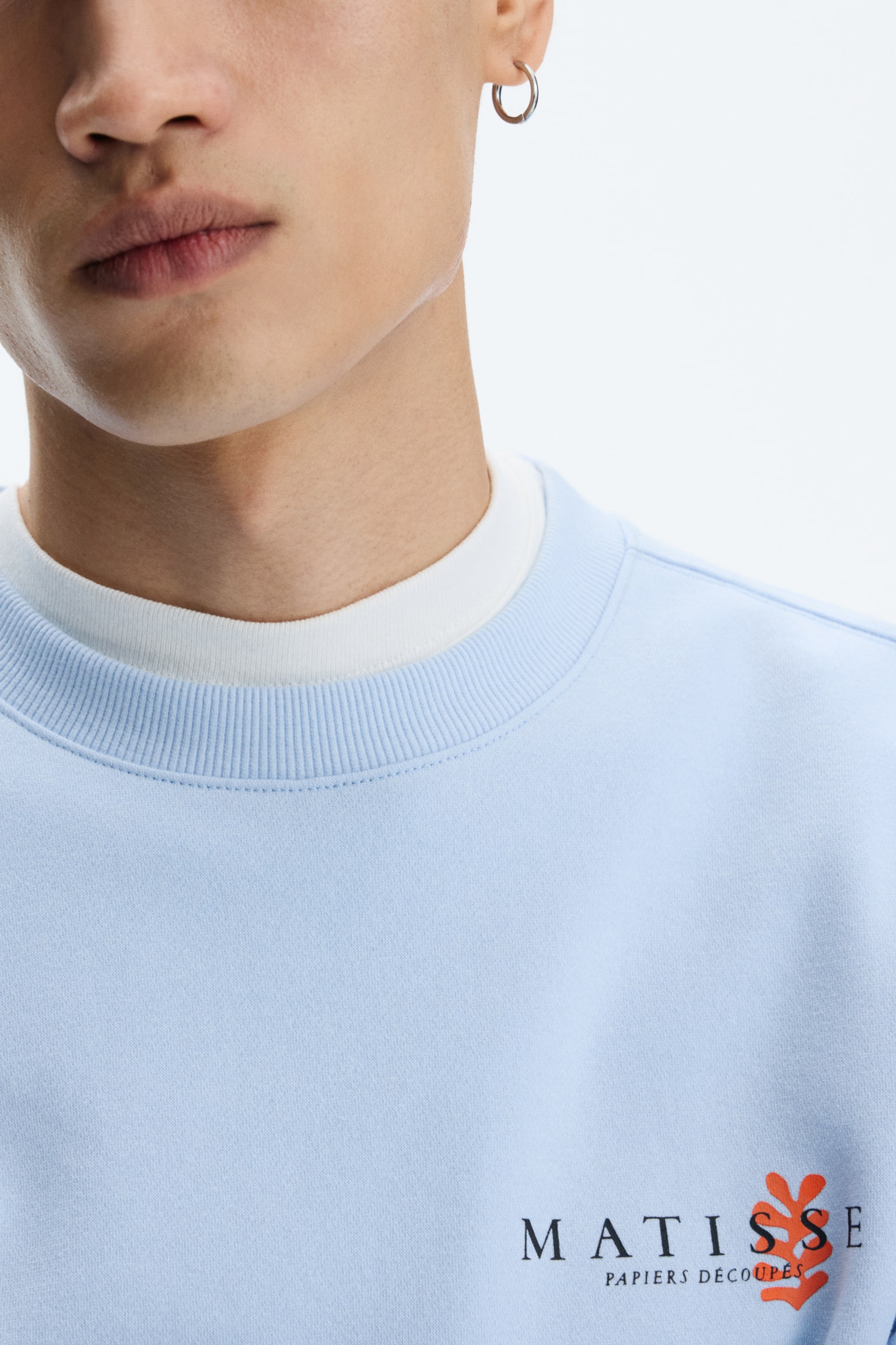 Loose Fit Sweatshirt - Light blue/Matisse/Dark brown/Ramones/Grey marl/Snoopy/White/Katsushika Hokusai - 4