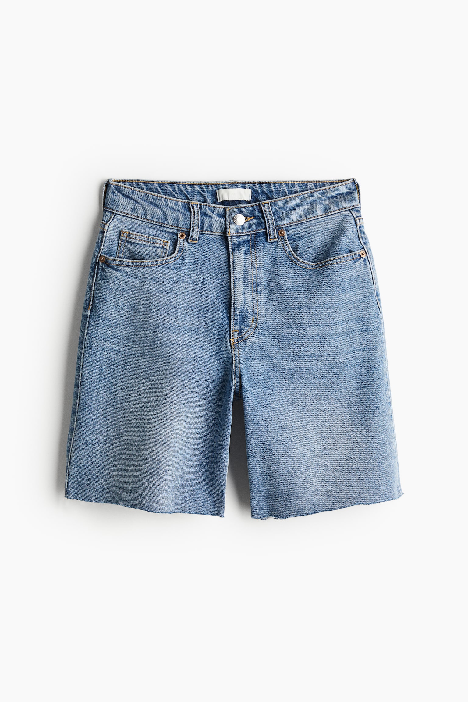 Denim Bermuda Shorts - Denim blue/Light denim blue/Denim blue - 2