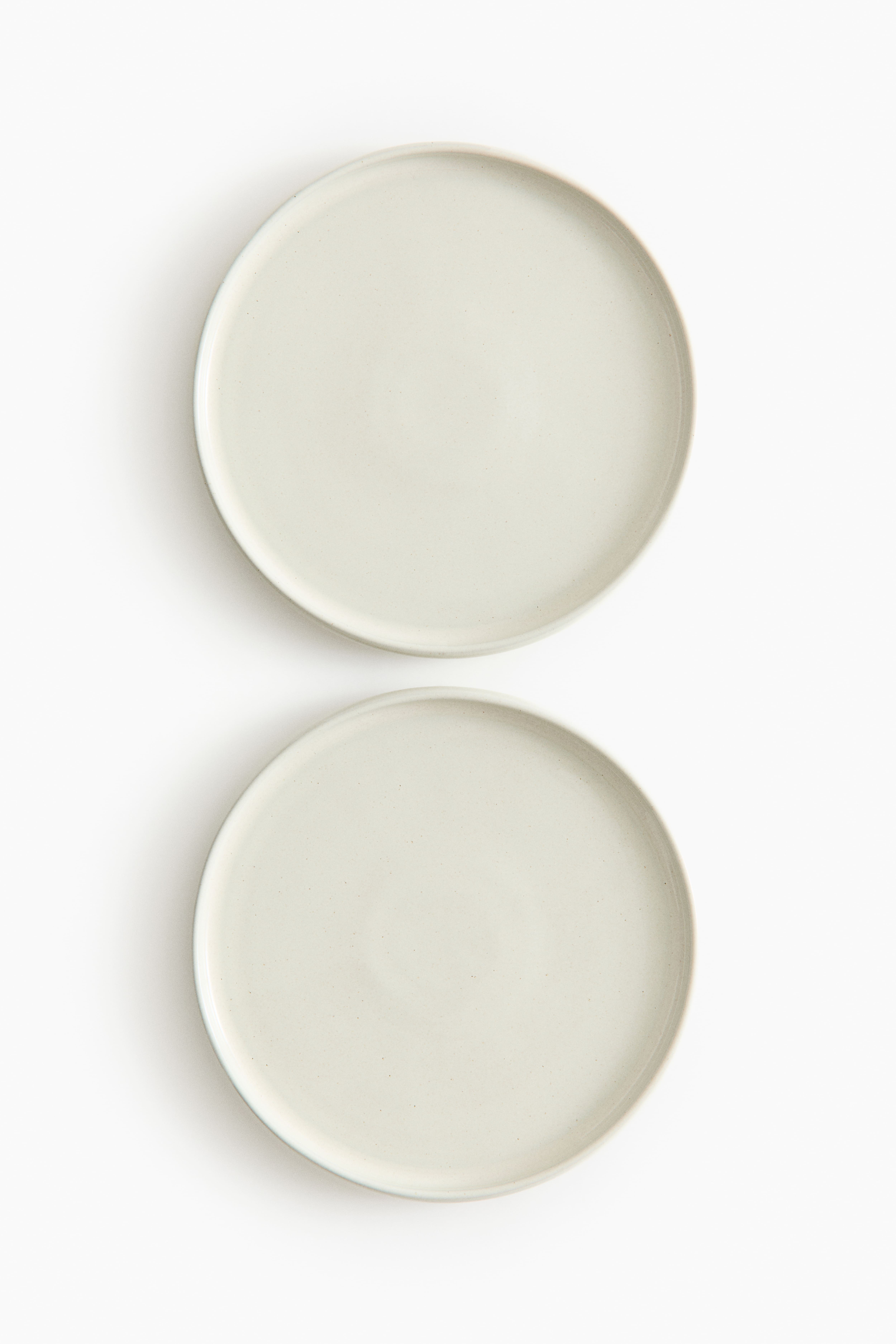 2-Pack Stoneware Dinner Plates