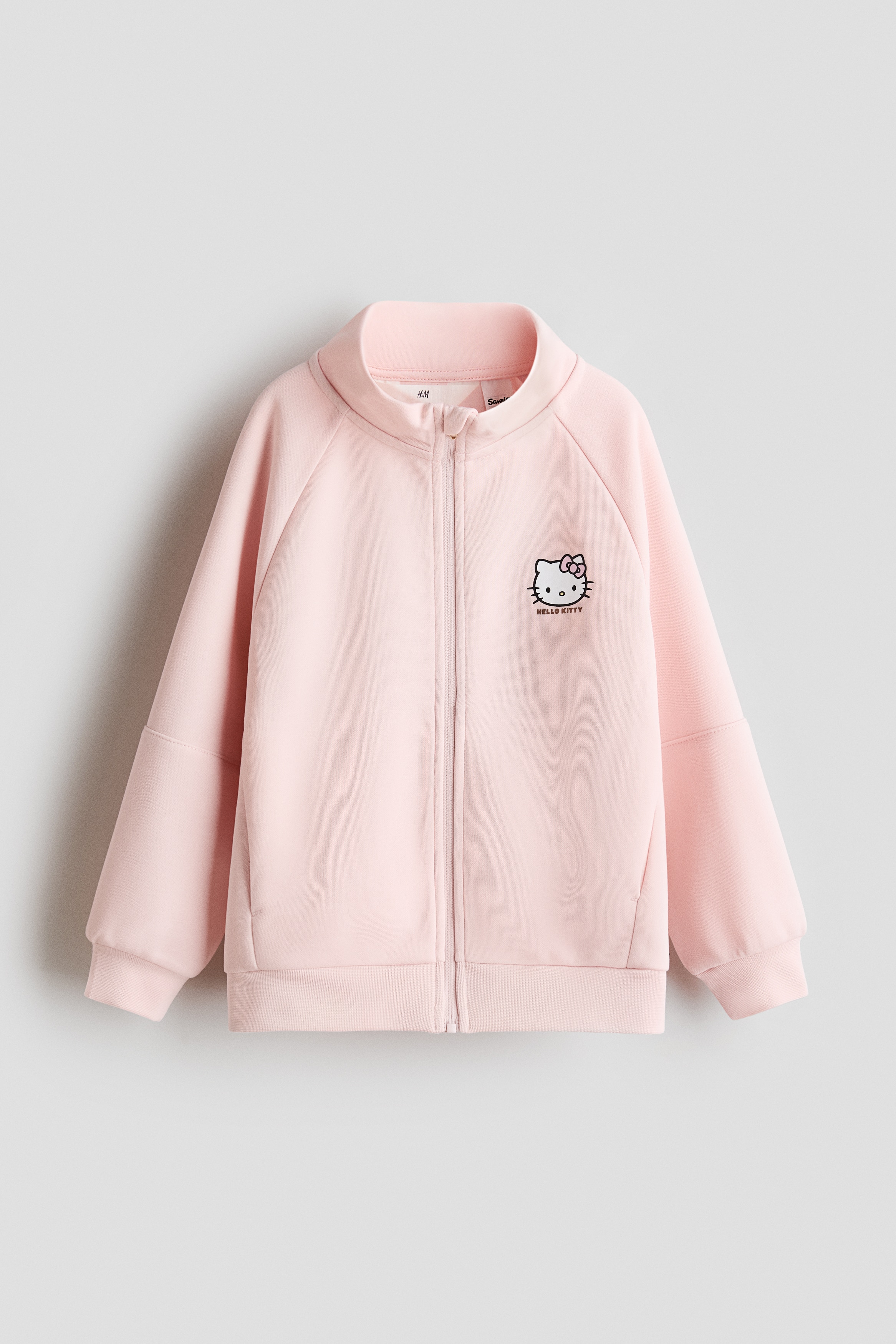 H & M - Bedruckte Trainingsjacke - Rosa - Kinder