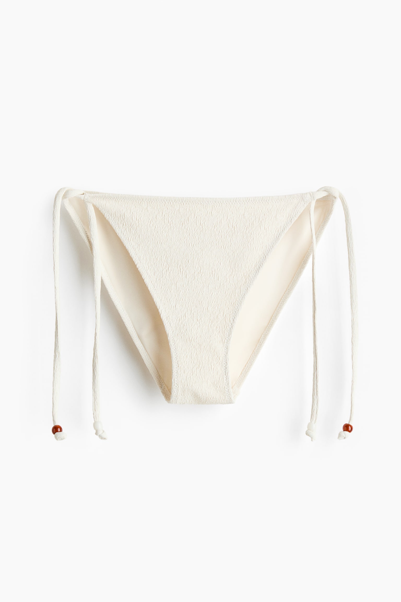 Tie Bikini Bottoms - Cream